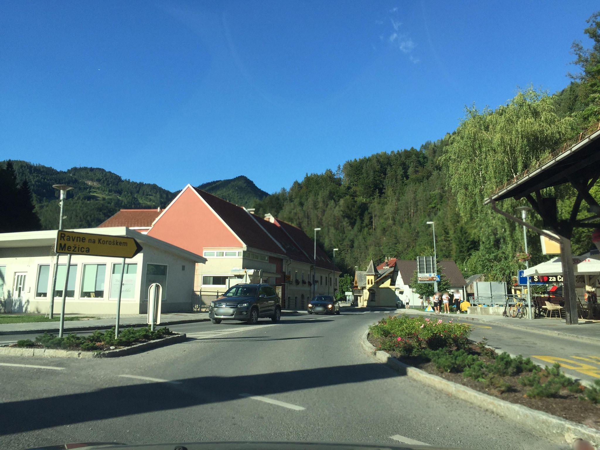 Street view of Črna na Koroškem
