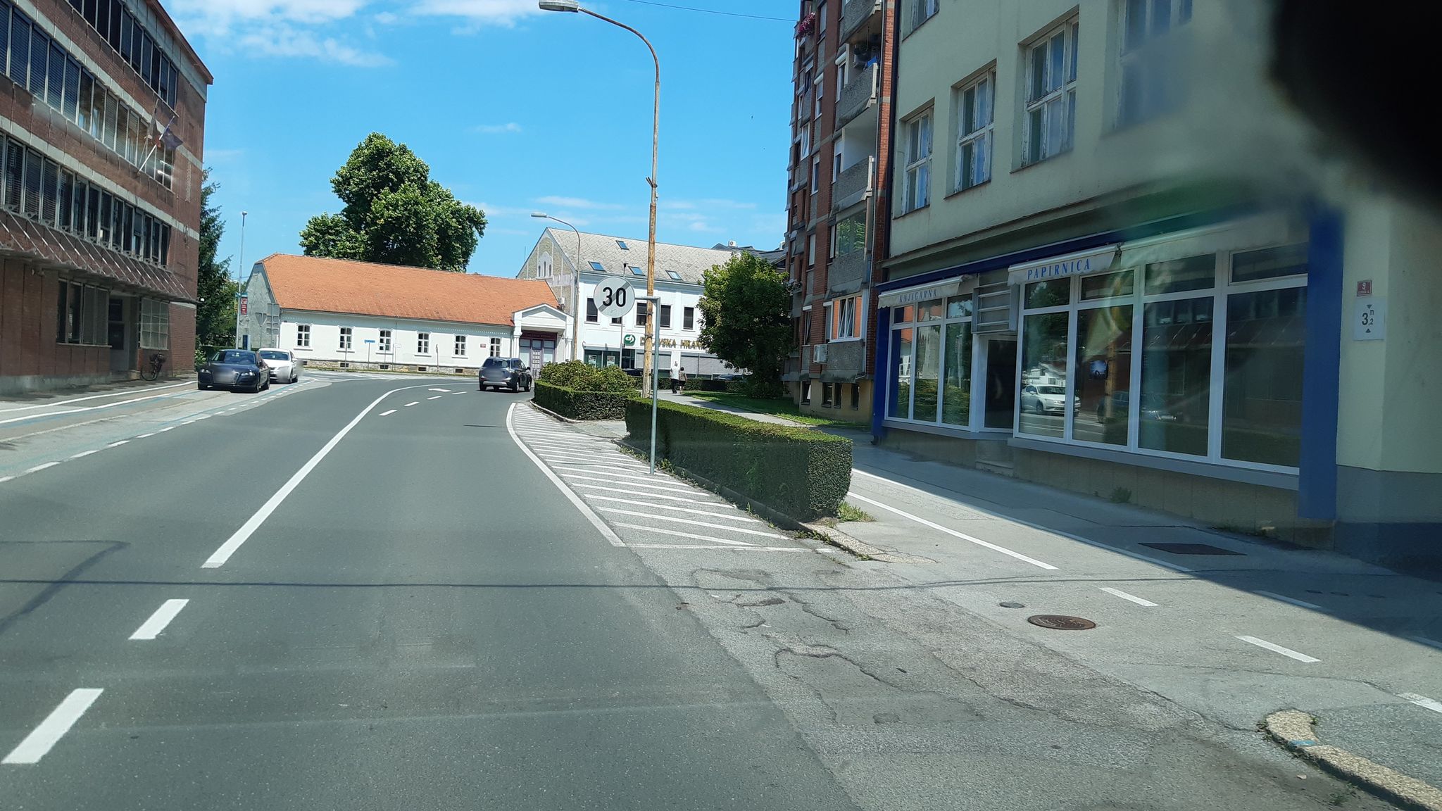 Street view of Murska Sobota