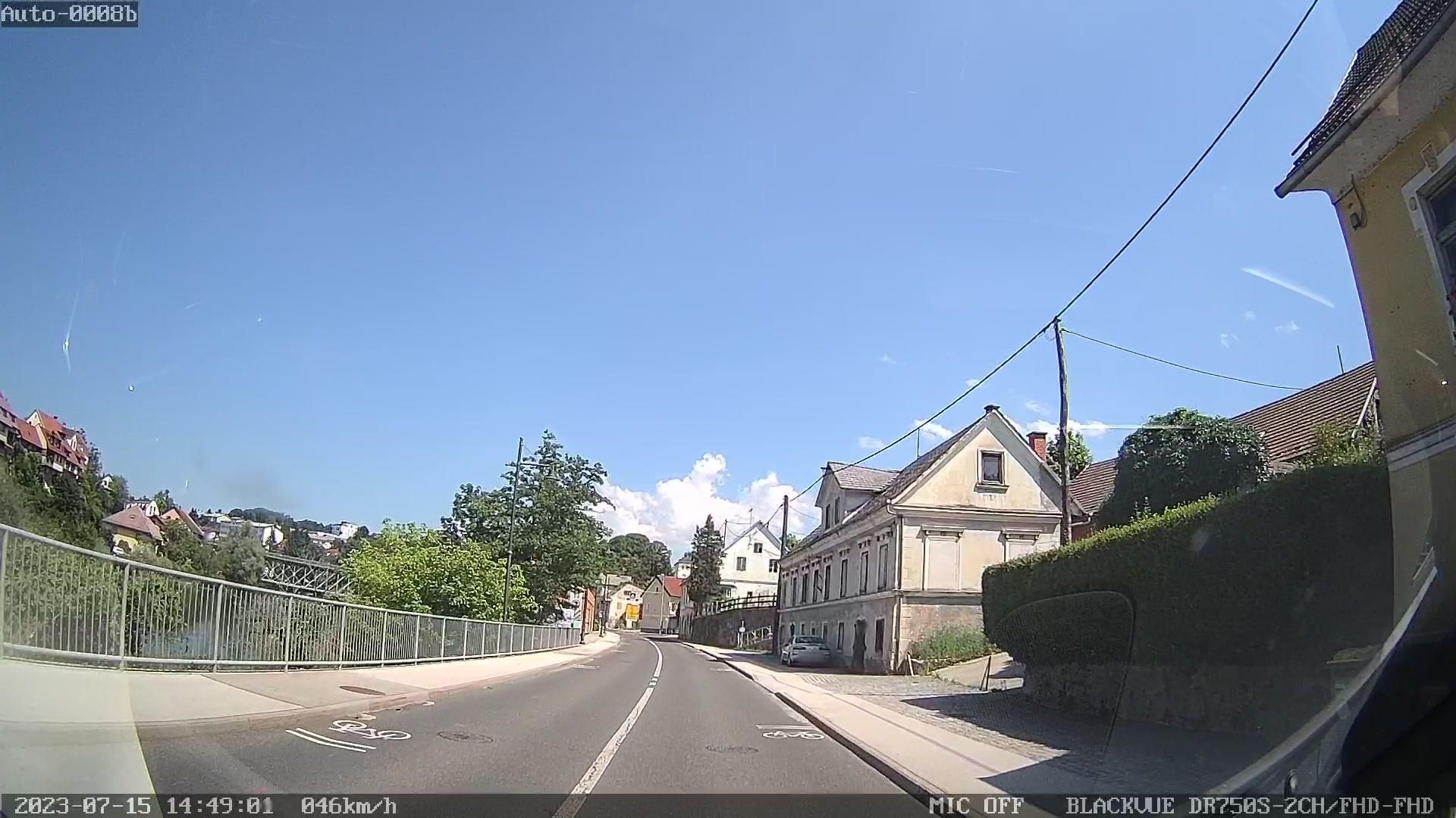 Street view of Novo Mesto
