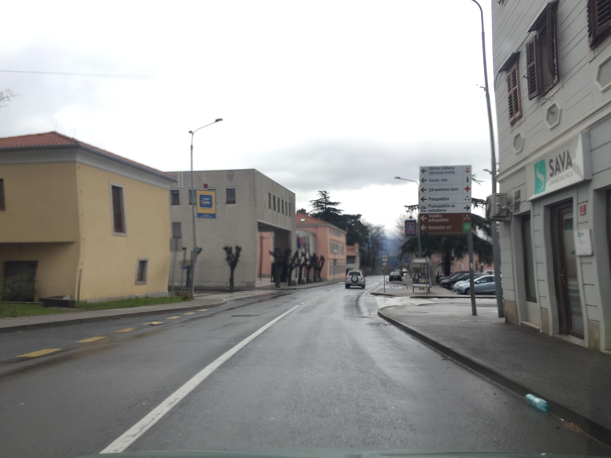 Street view of Sežana