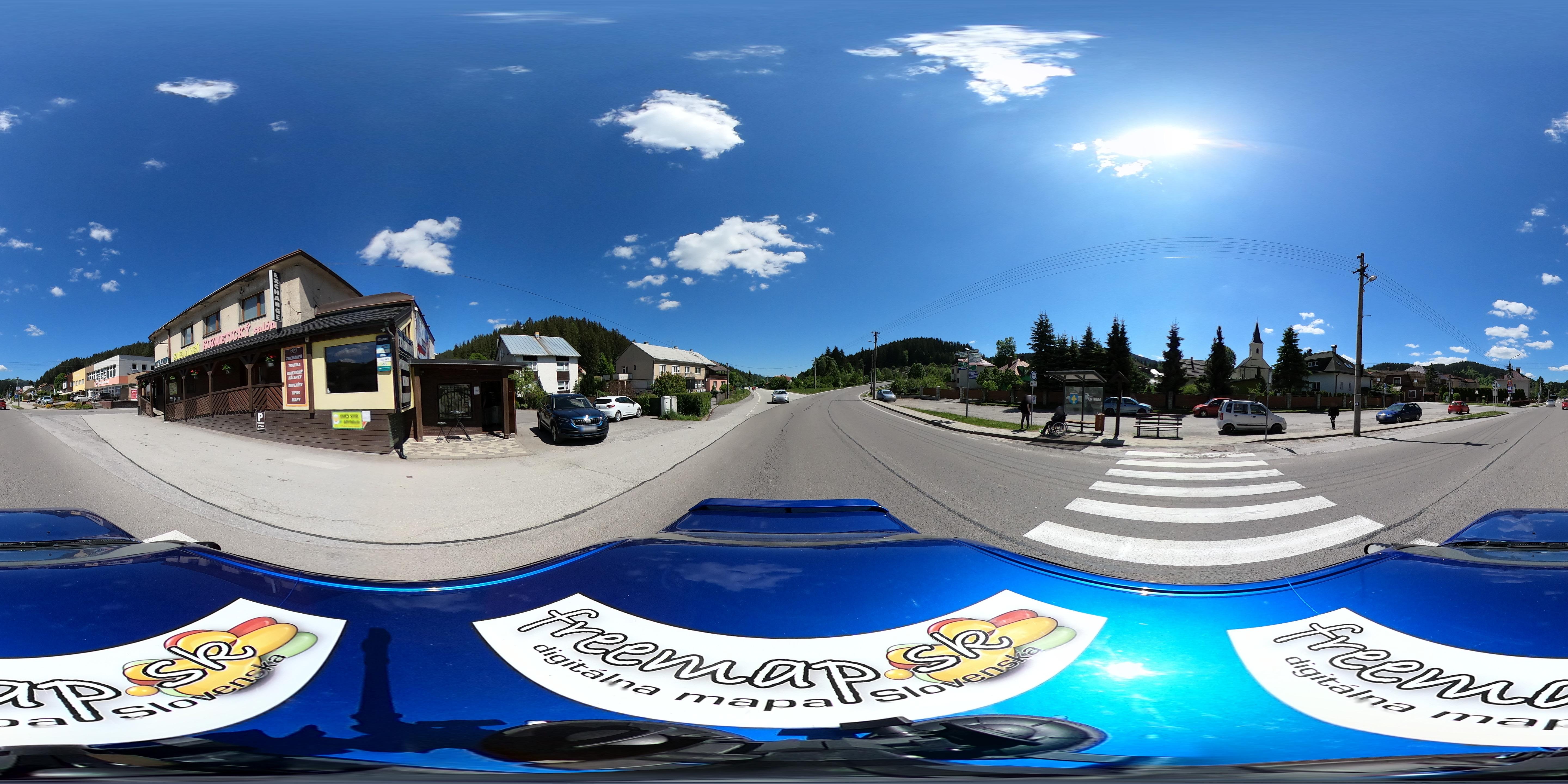 Street view of Makov