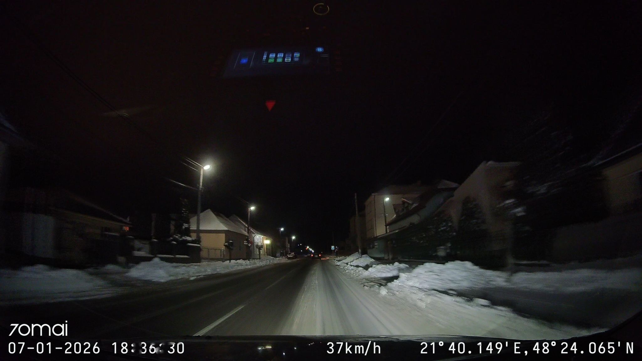 Street view of Slovenské Nové Mesto