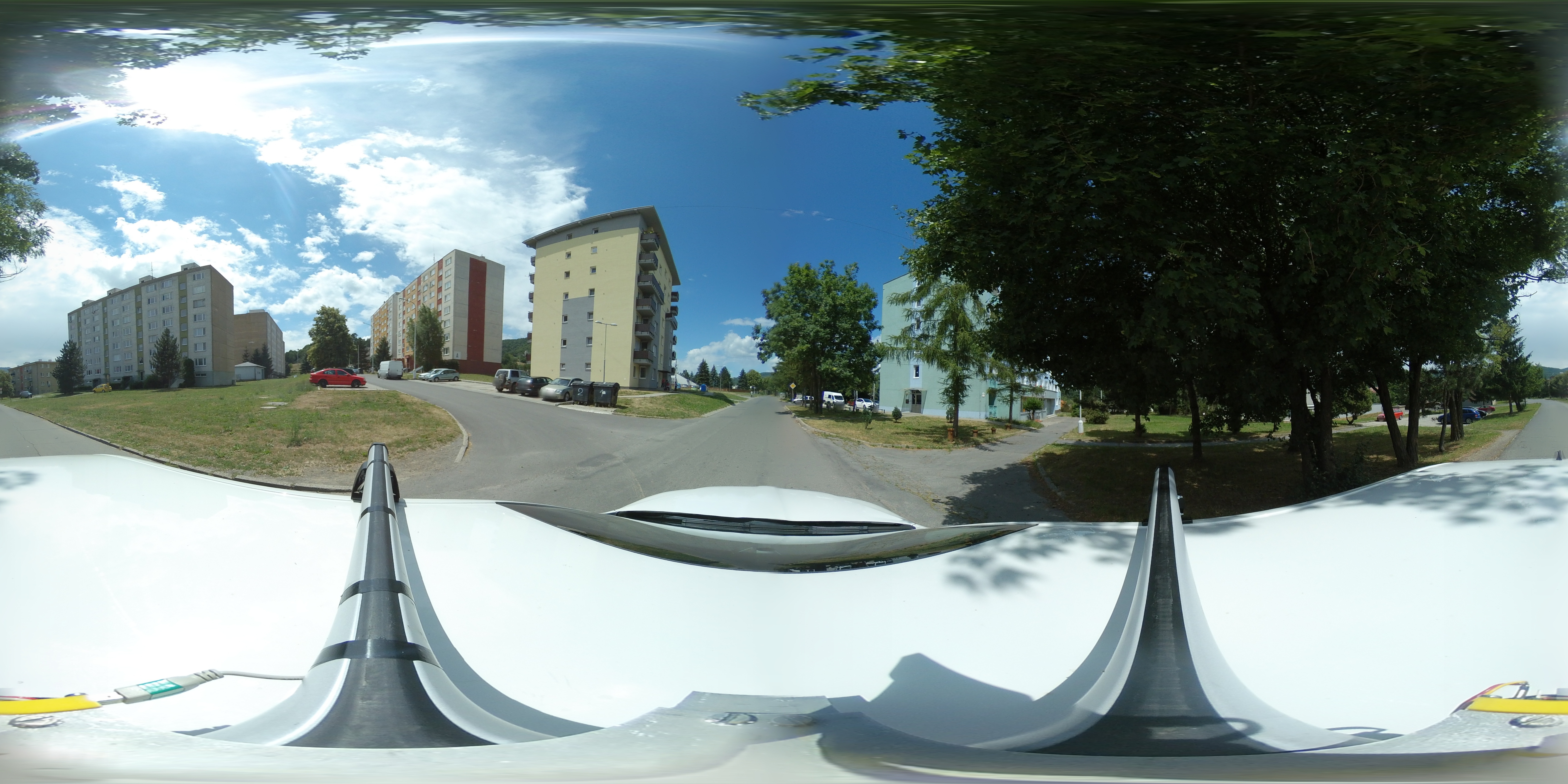 Street view of Žarnovica