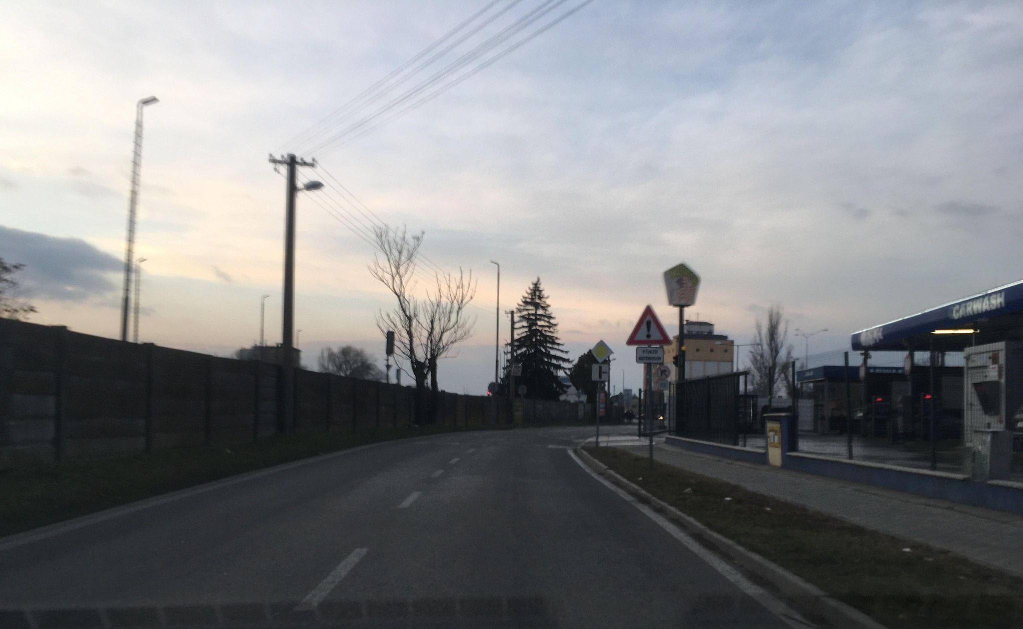 Street view of Dunajská Streda