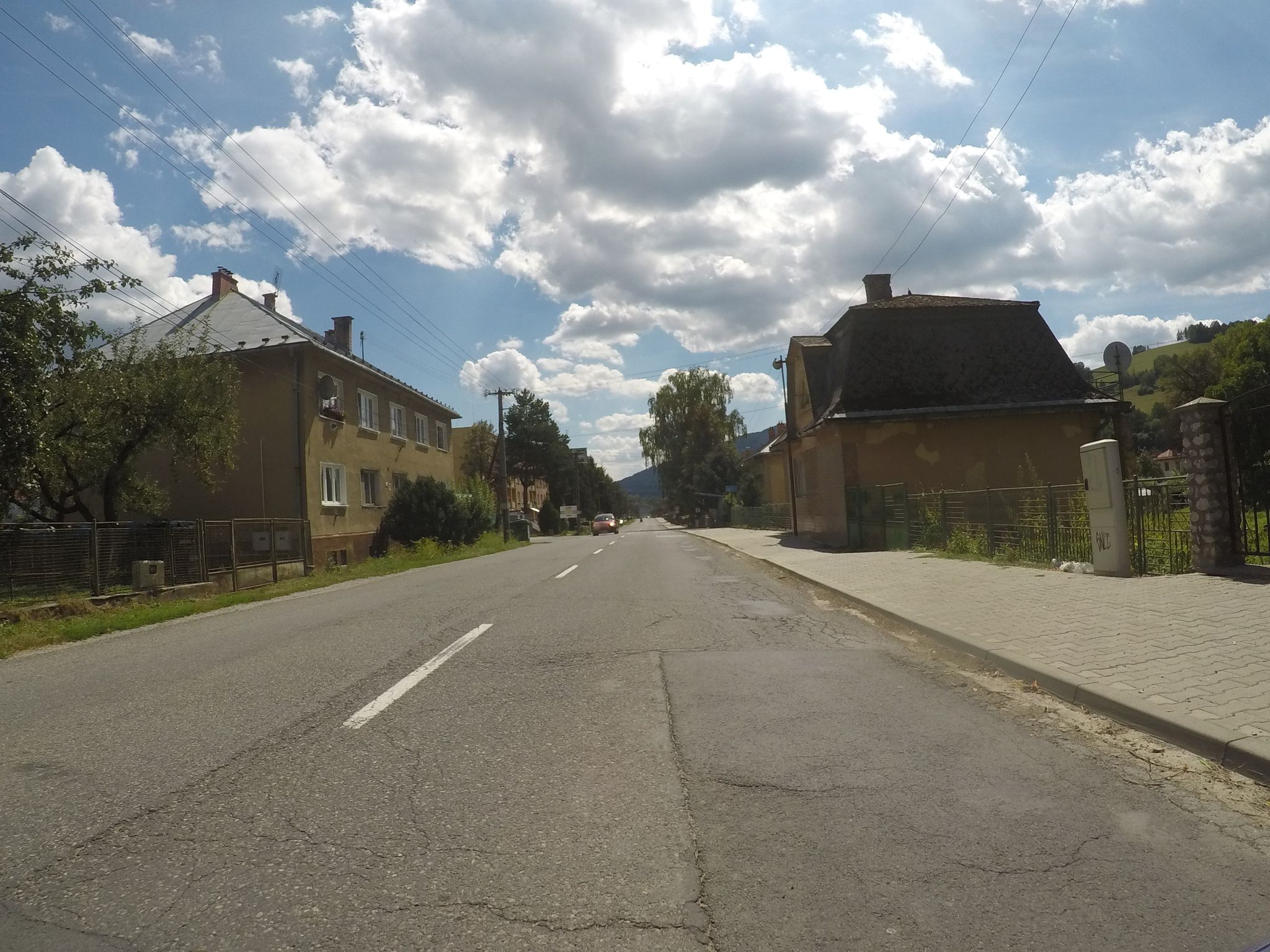 Street view of Tisovec
