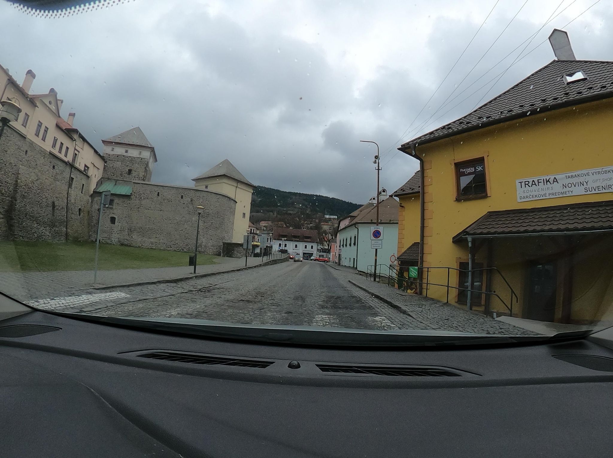Street view of Kremnica