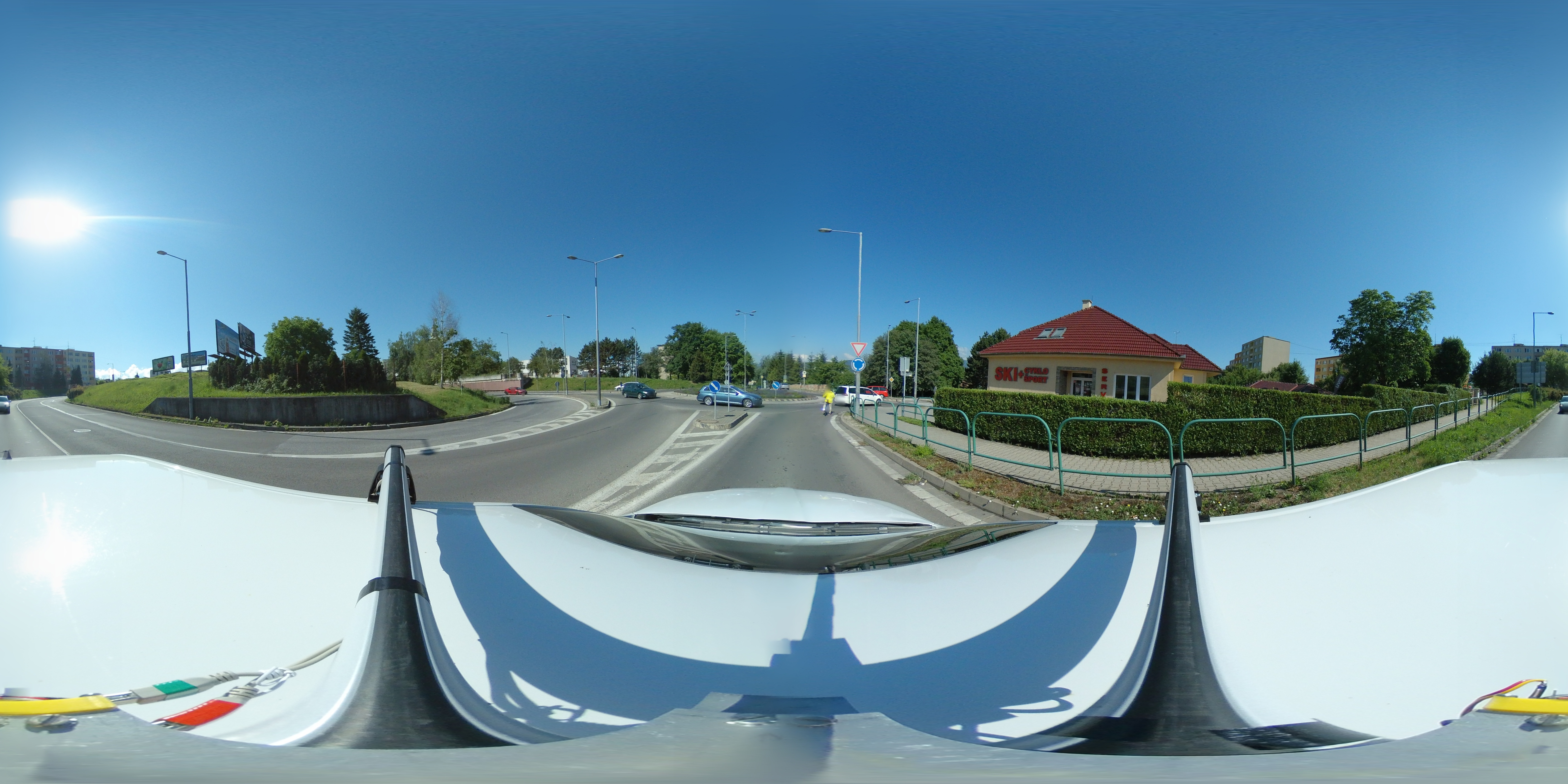 Street view of Prievidza