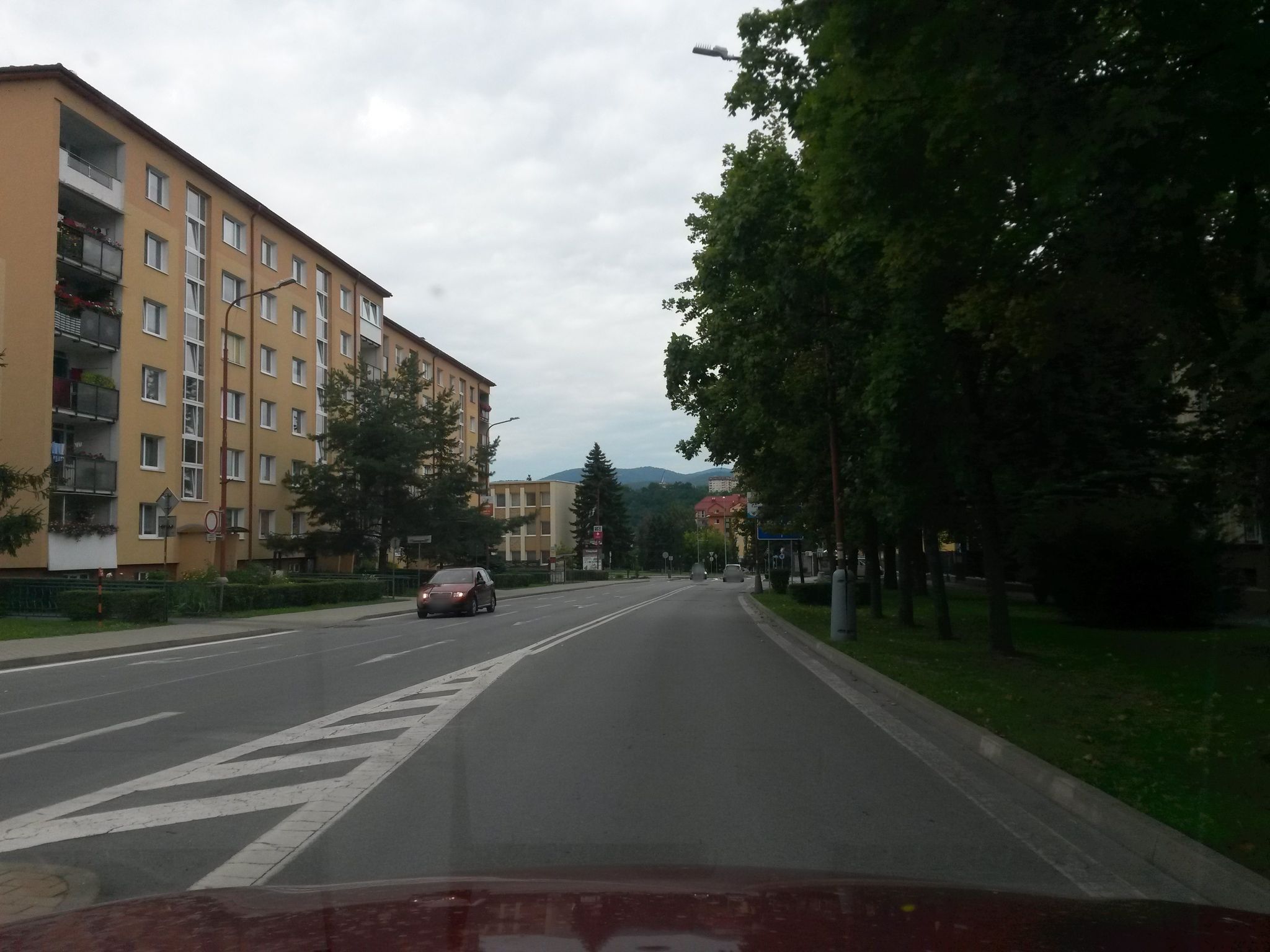Street view of Bardejov