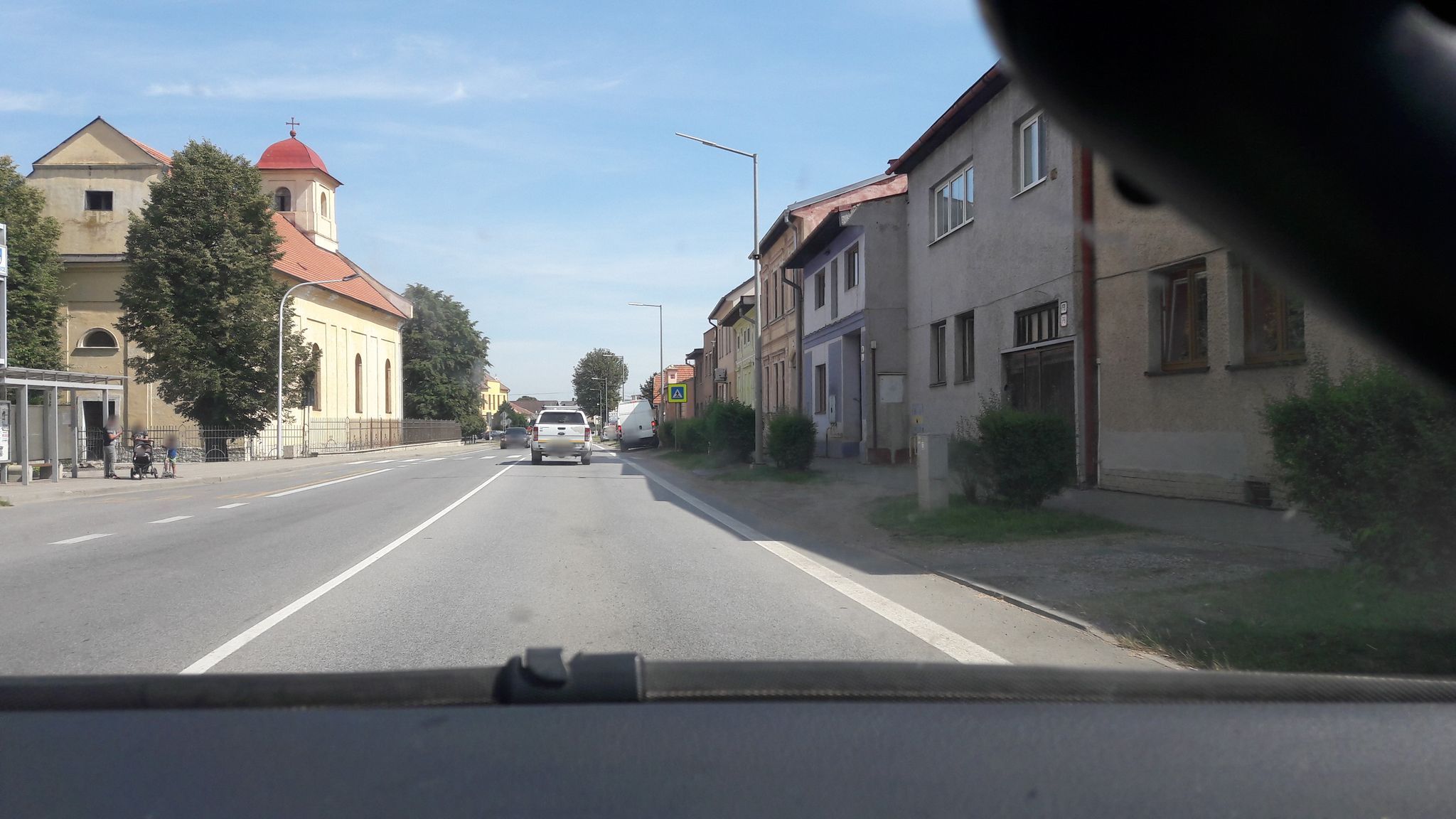 Street view of Huncovce