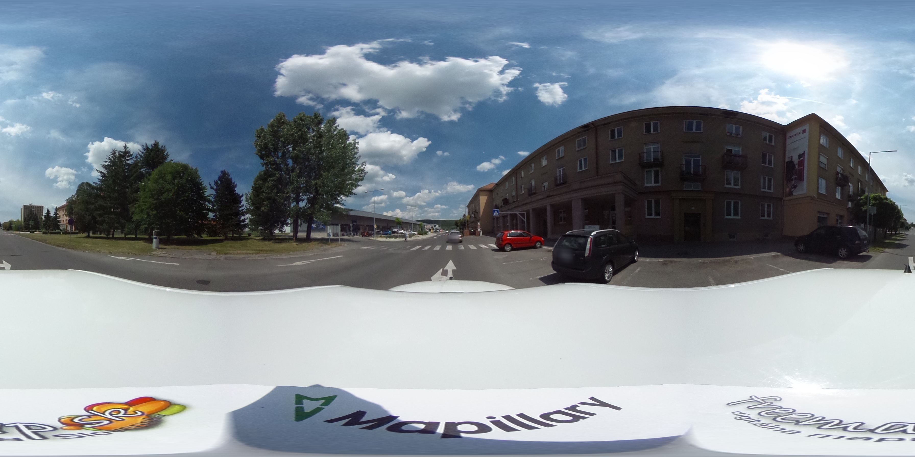 Street view of Žiar nad Hronom