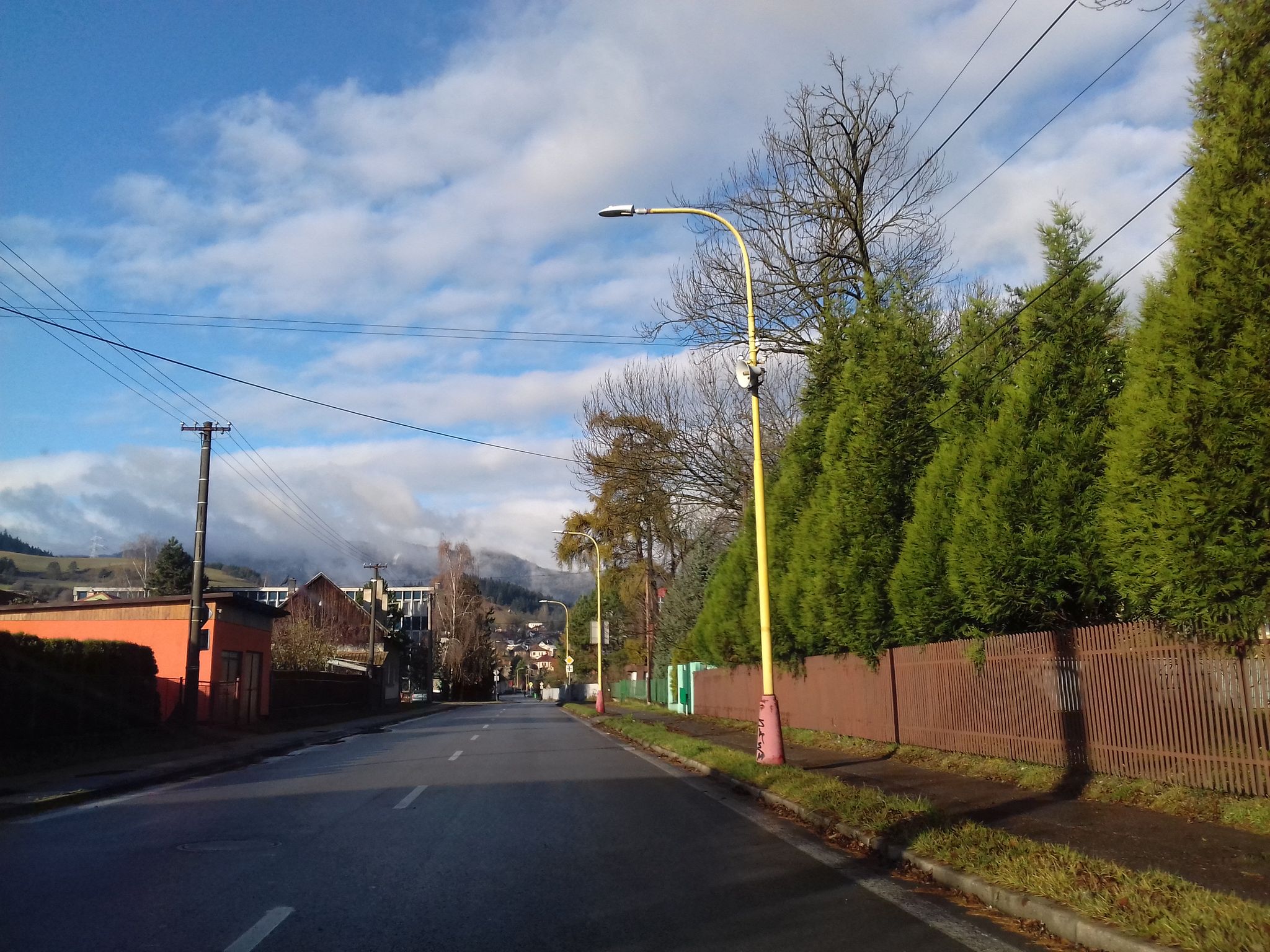 Street view of Ružomberok