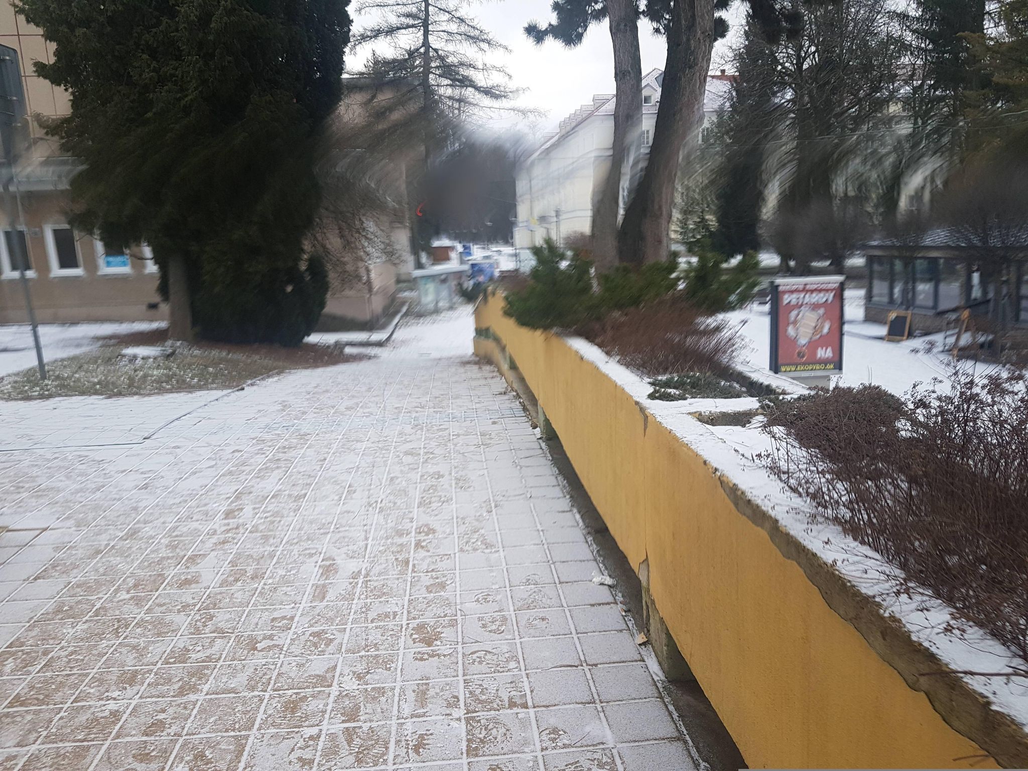 Street view of Turčianske Teplice