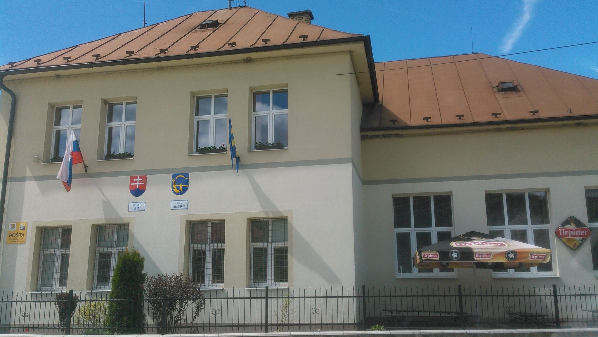Street view of Medzibrod
