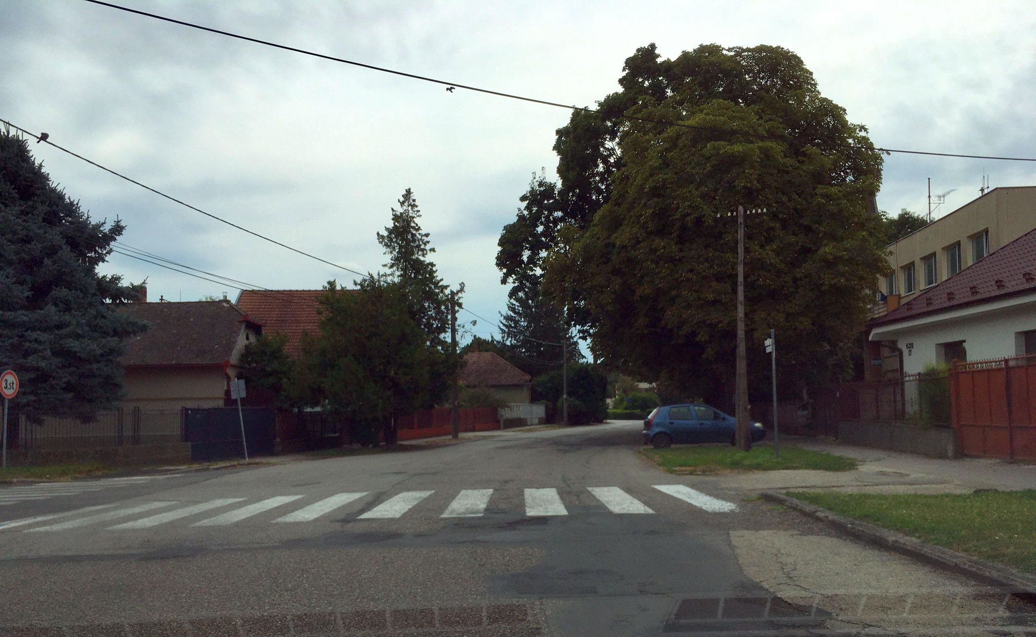 Street view of Veľký Meder