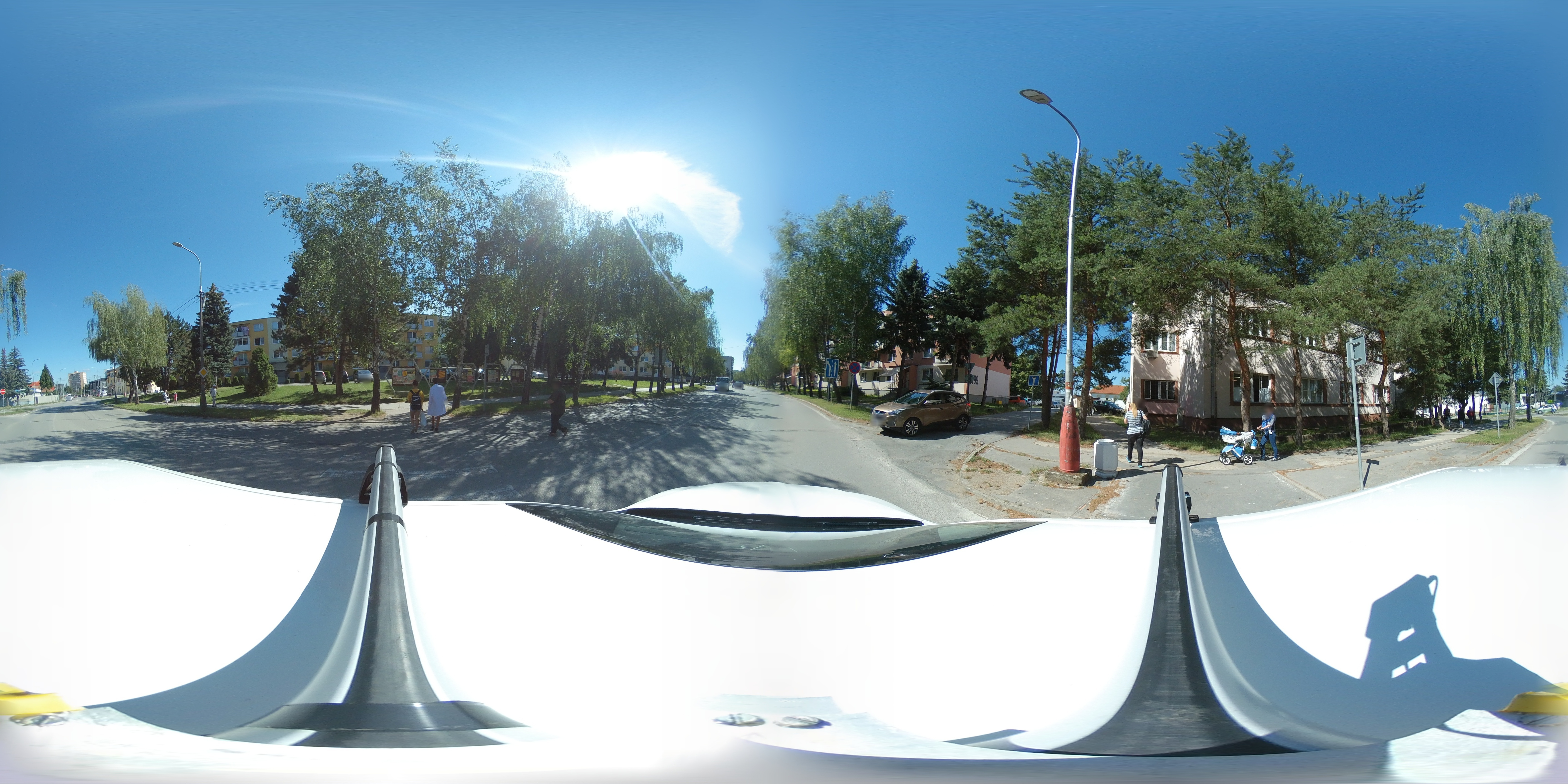 Street view of Bánovce nad Bebravou