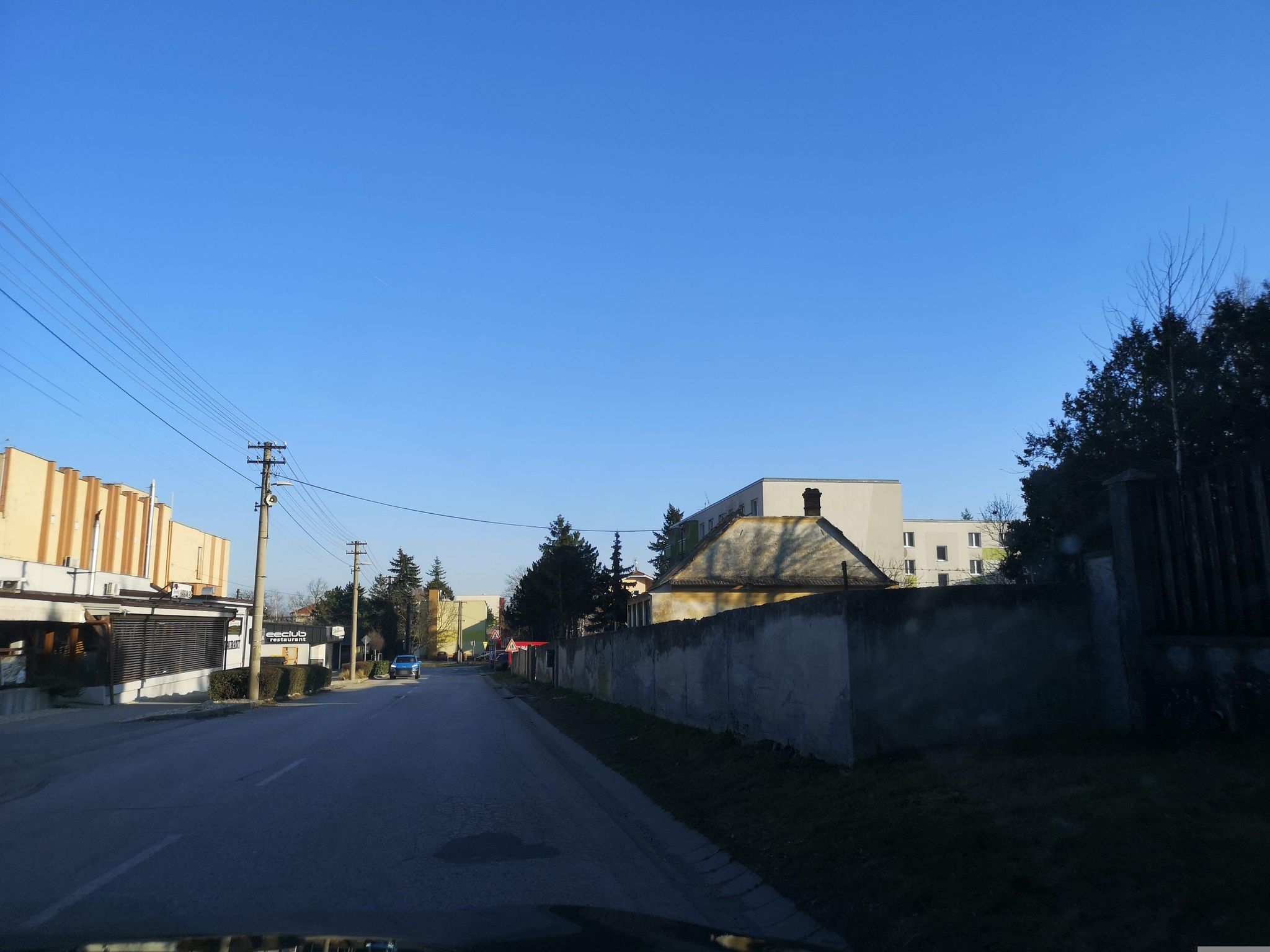 Street view of Smolenice