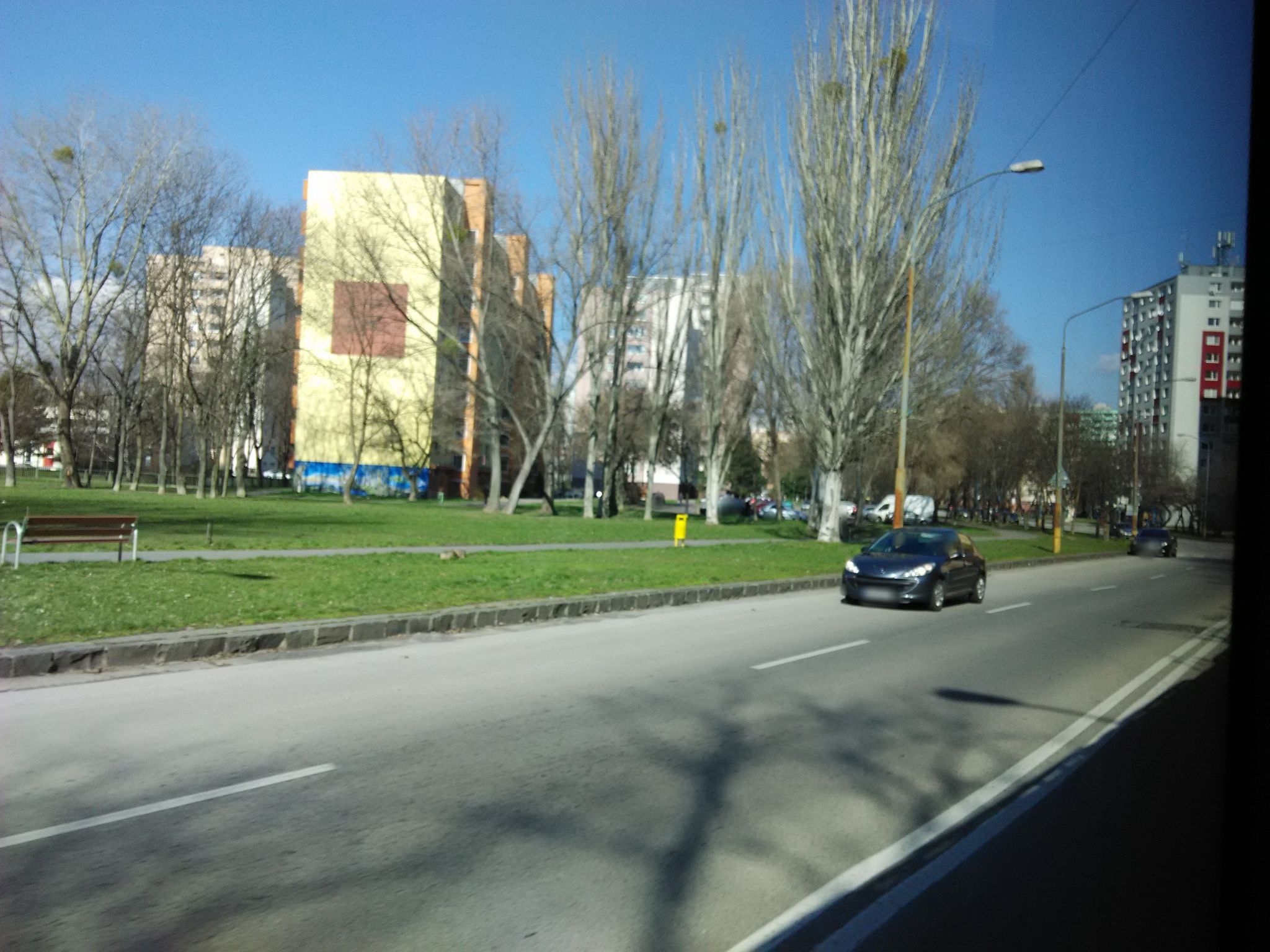 Street view of Petržalka