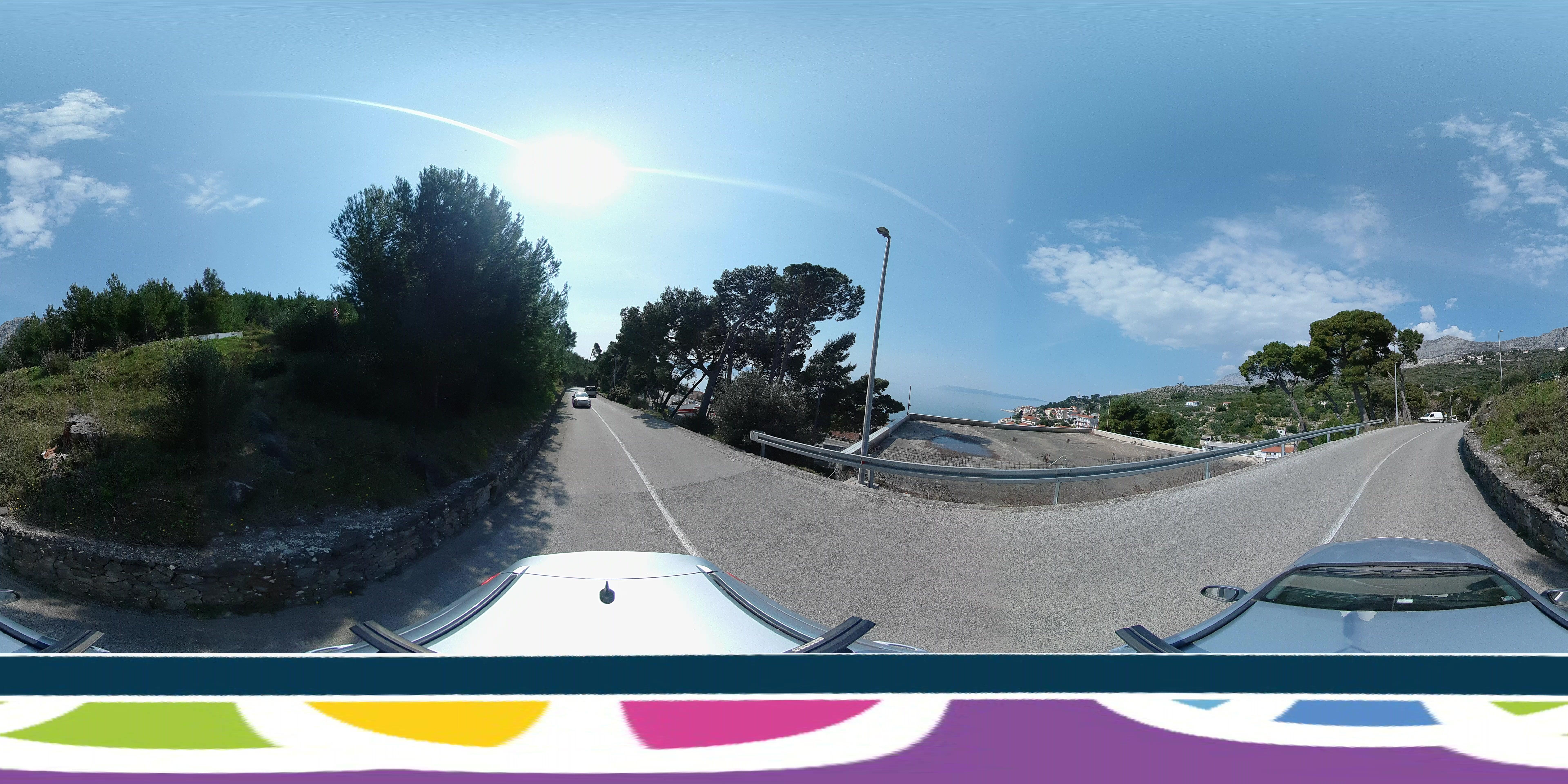 Street view of Podgora