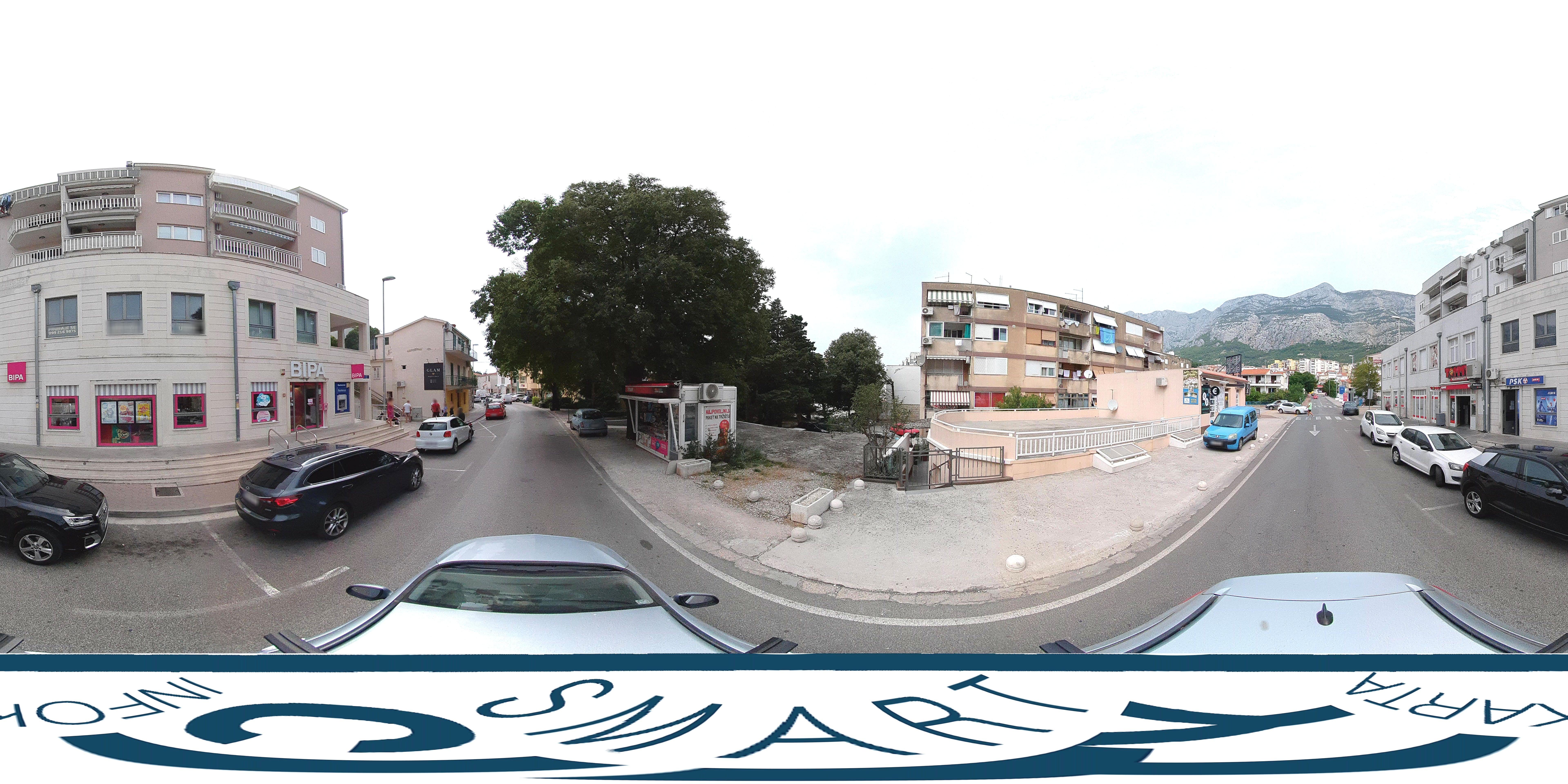 Street view of Makarska
