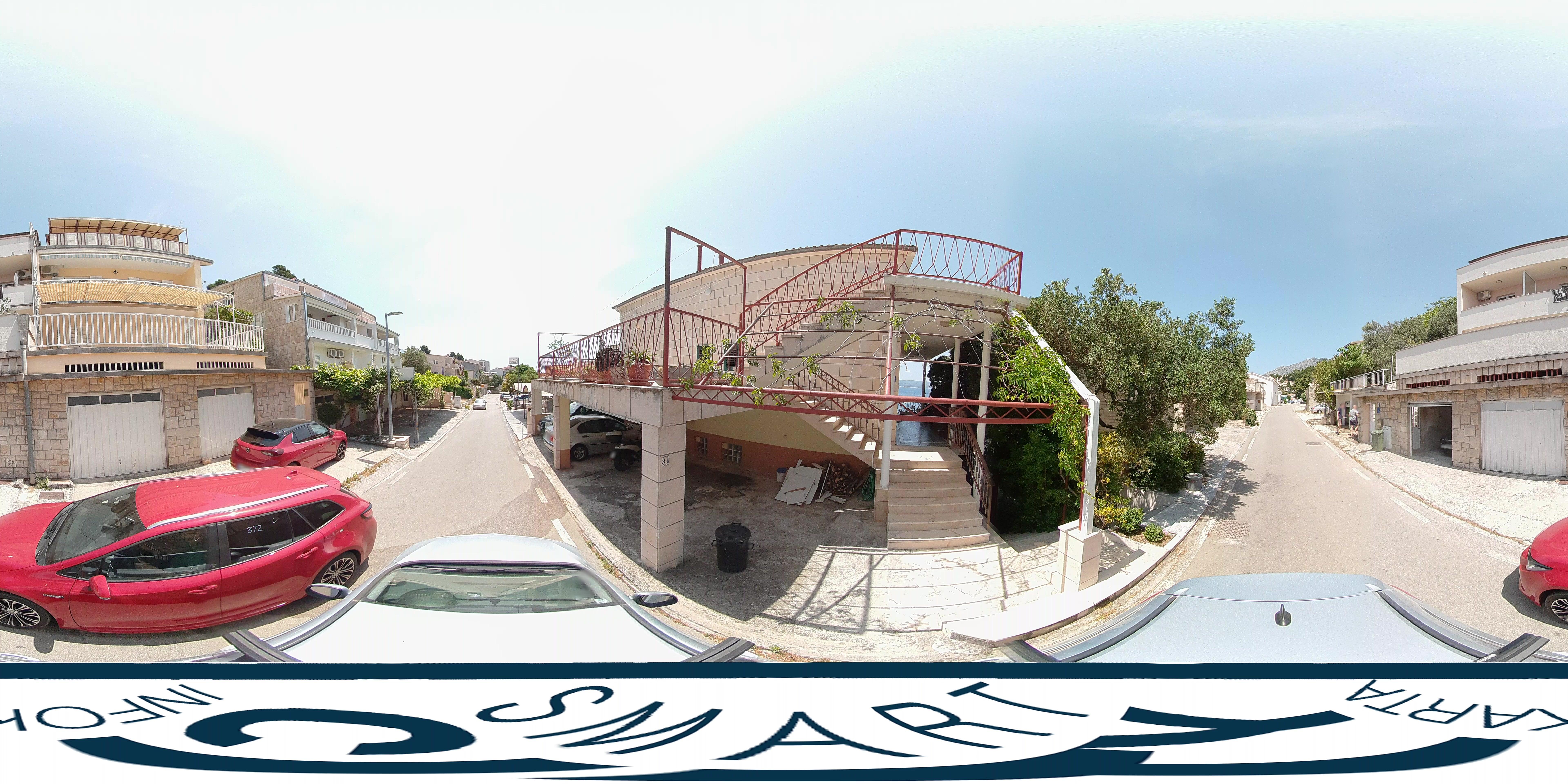 Street view of Brela