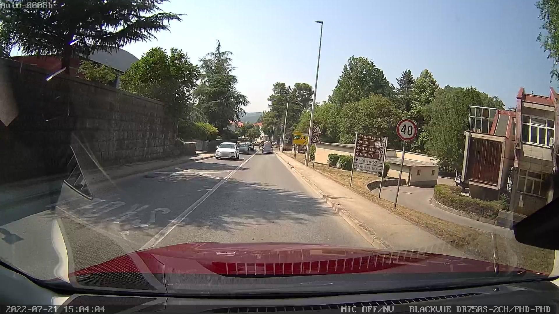 Street view of Pazin