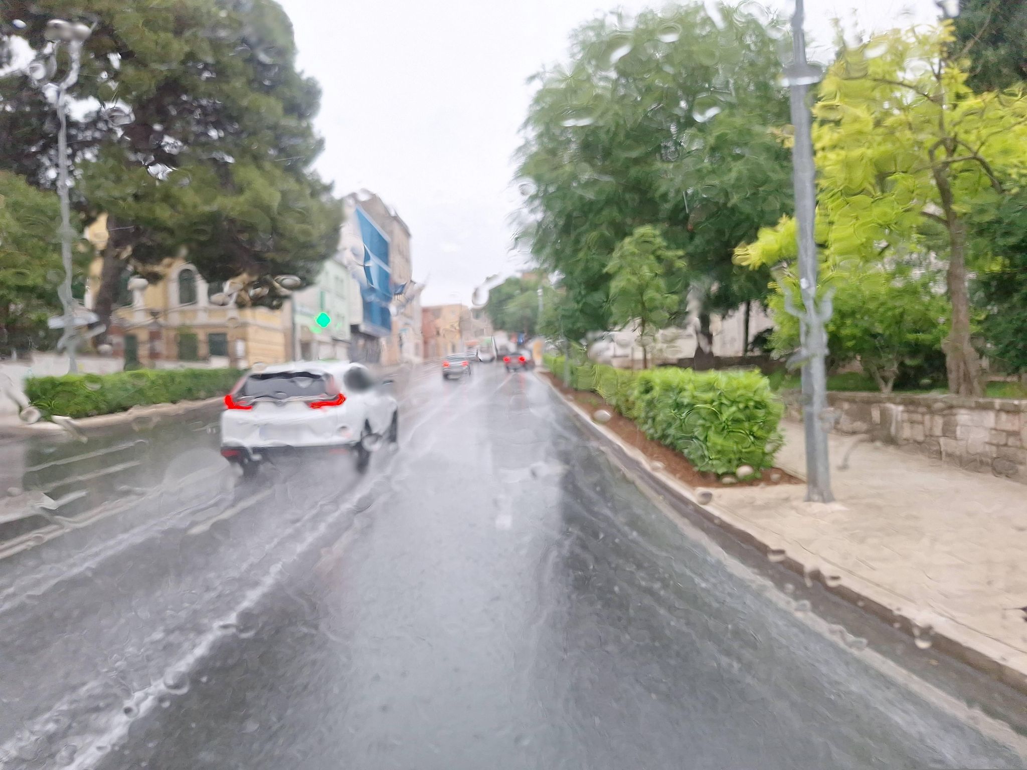 Street view of Šibenik