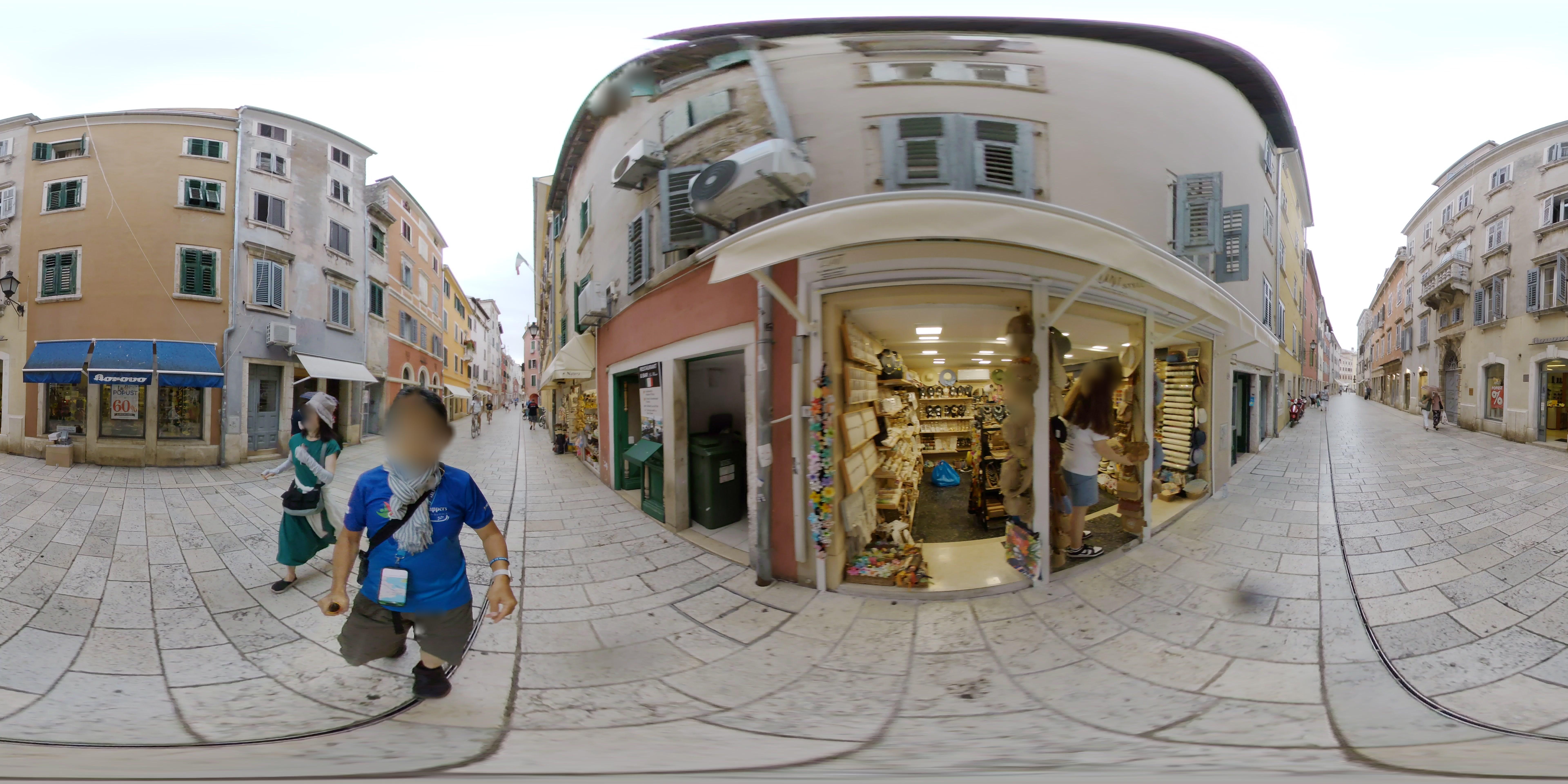 Street view of Rovinj