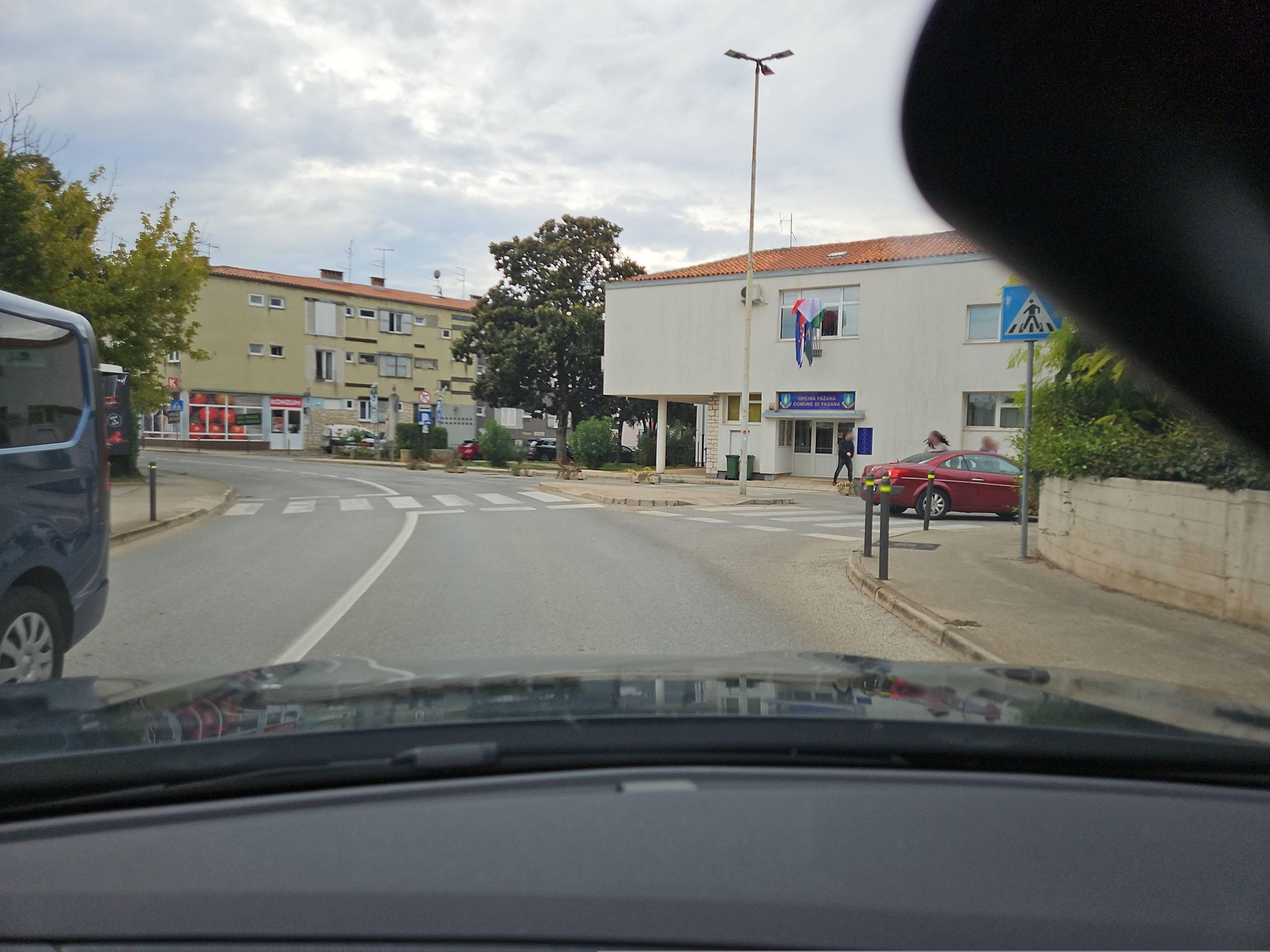 Street view of Fažana