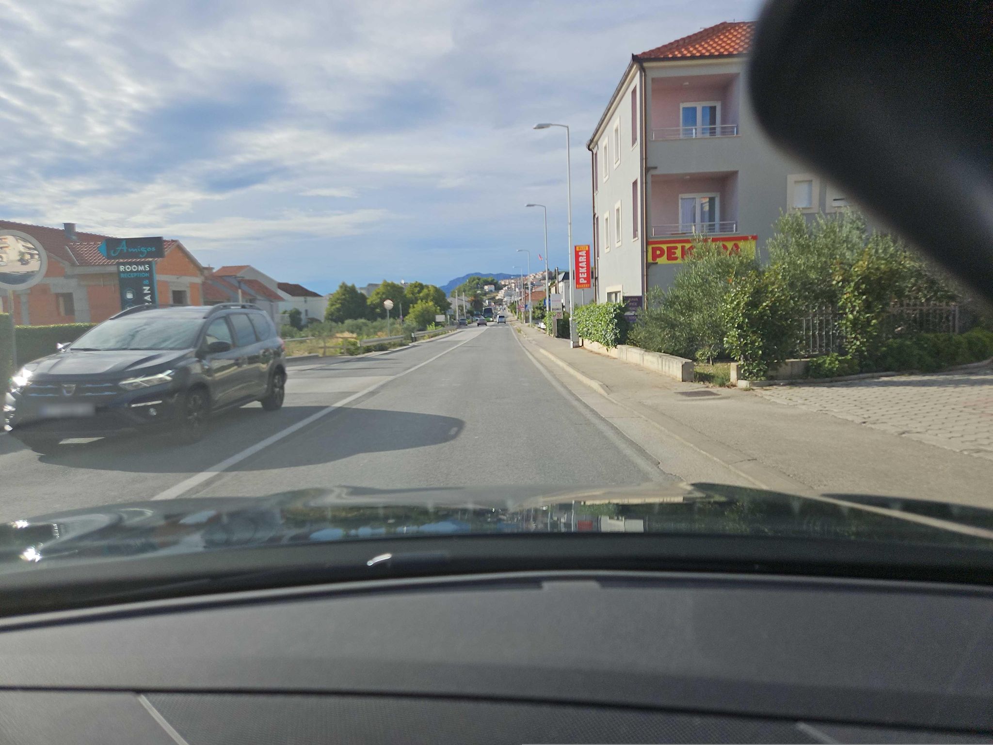 Street view of Podstrana