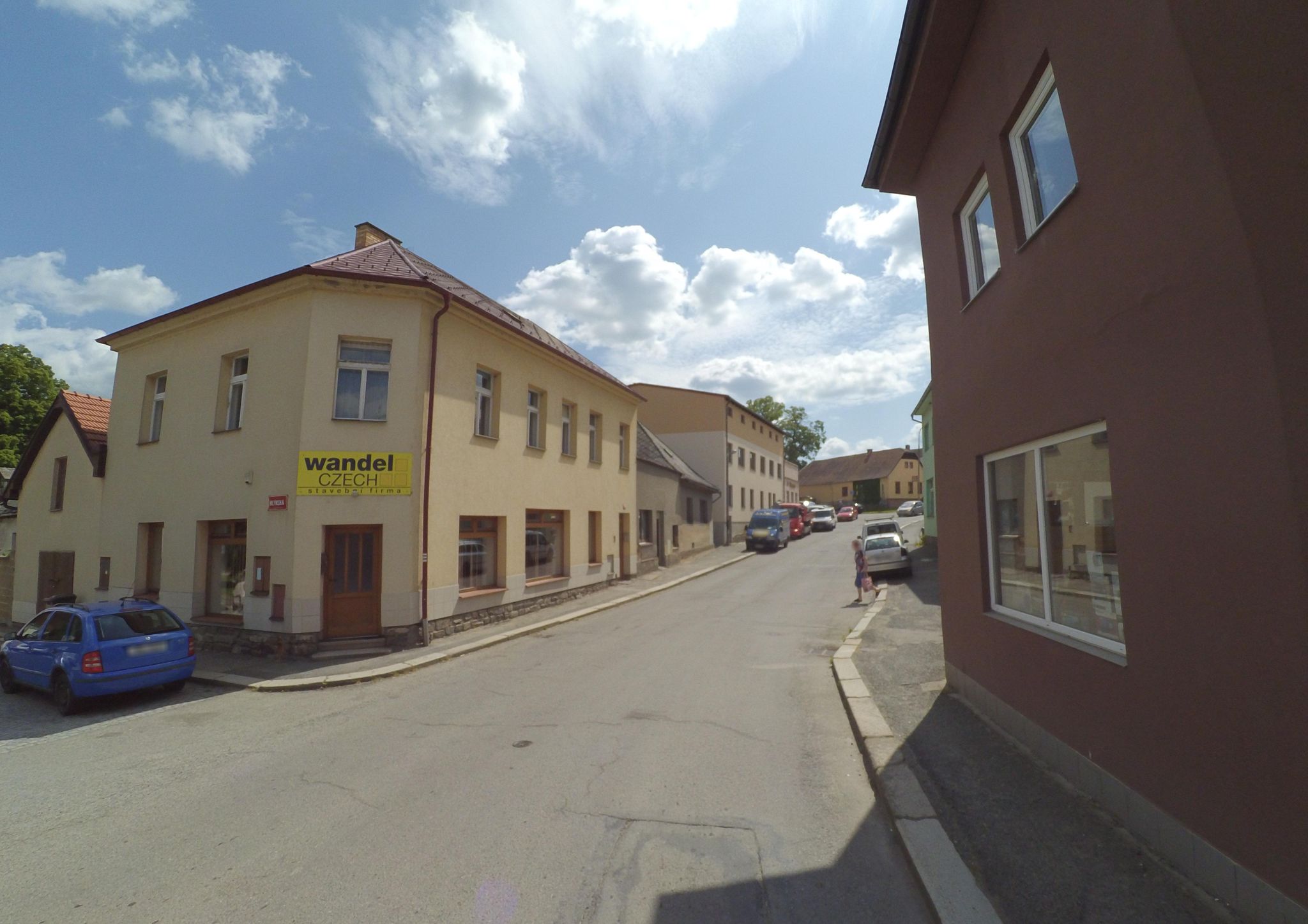 Street view of Ledeč nad Sázavou