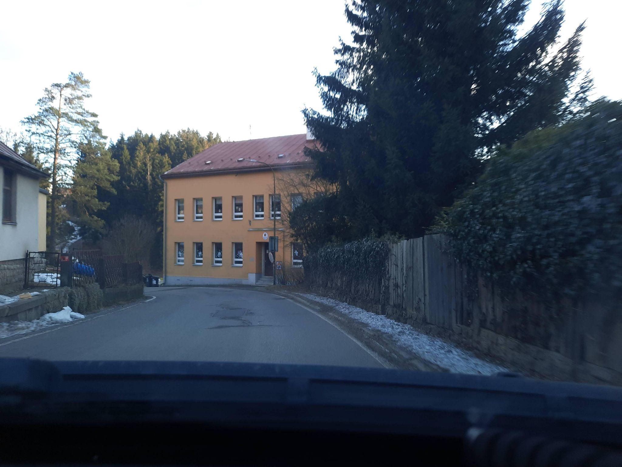 Street view of Janov nad Nisou