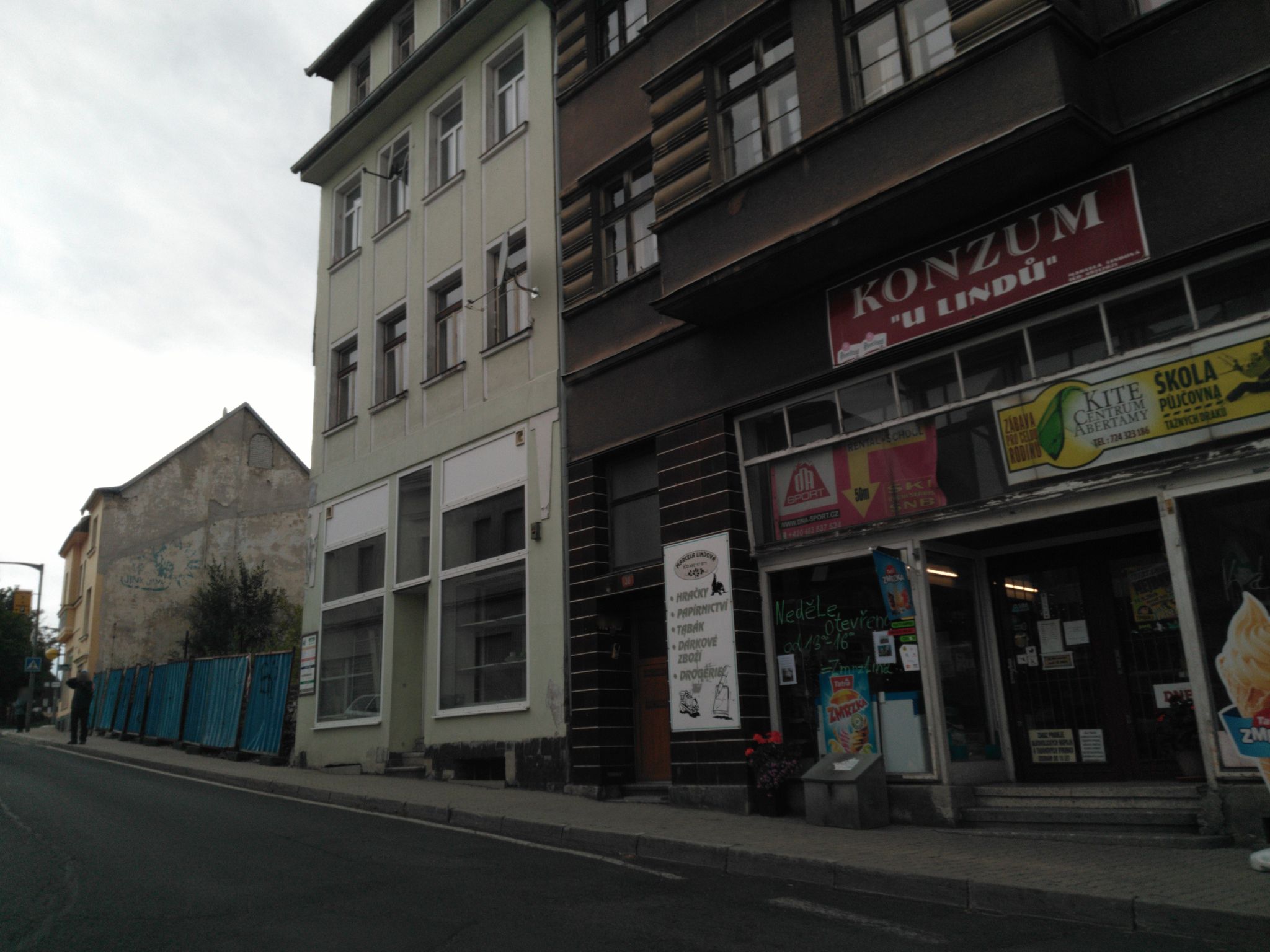 Street view of Abertamy