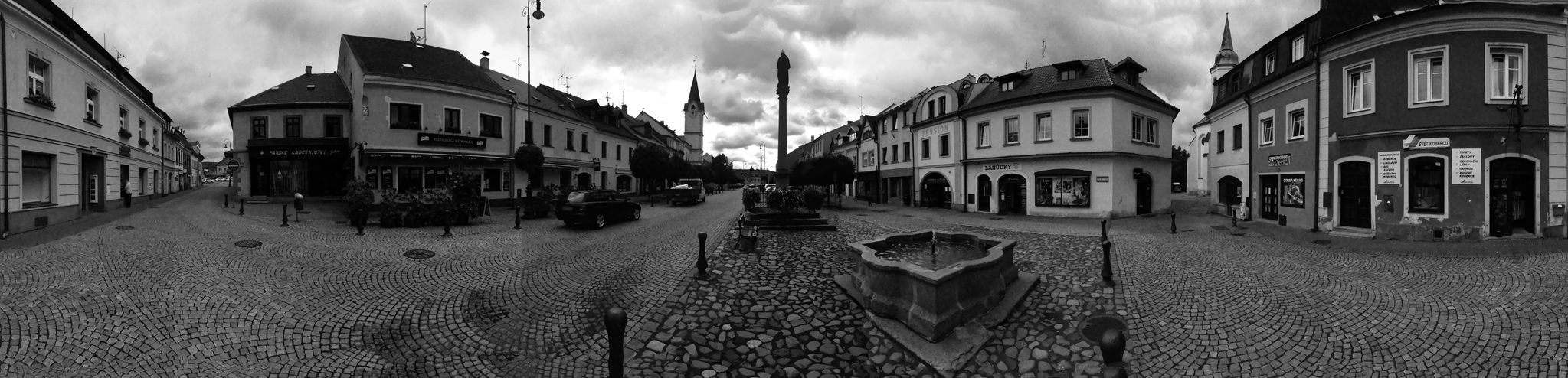 Street view of Ostrov