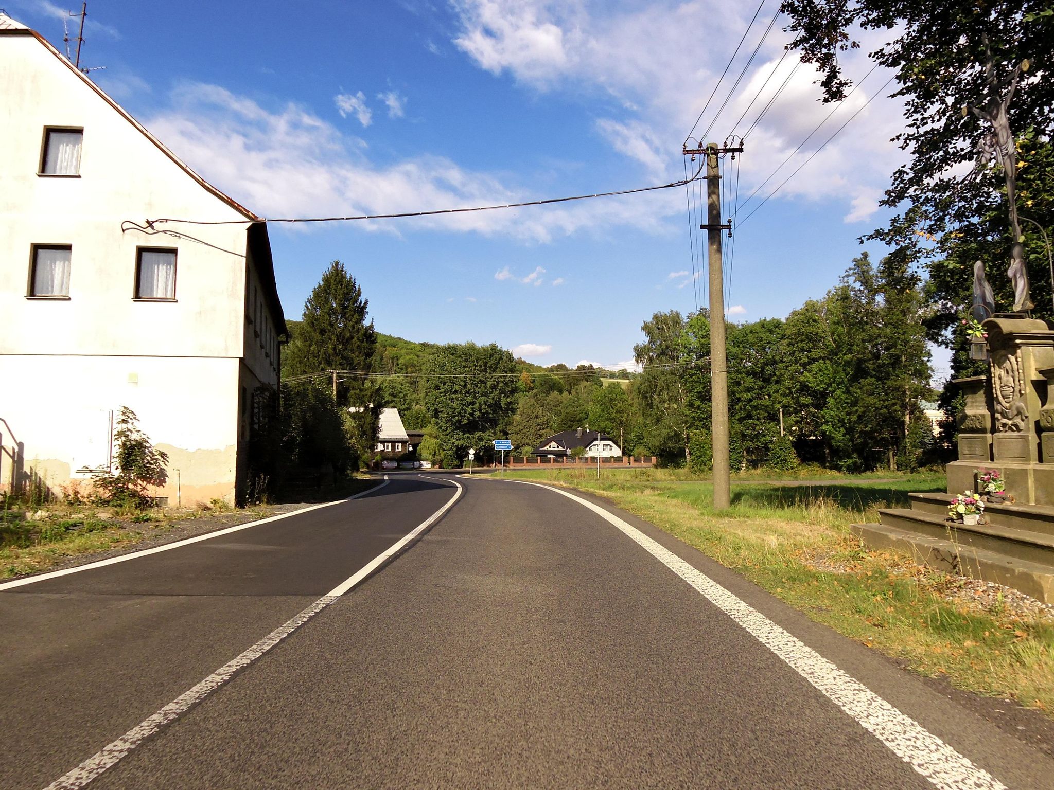 Street view of Dolní Podluží
