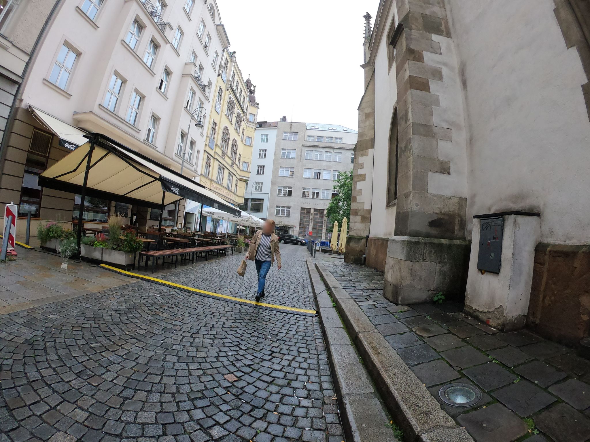 Street view of Brno