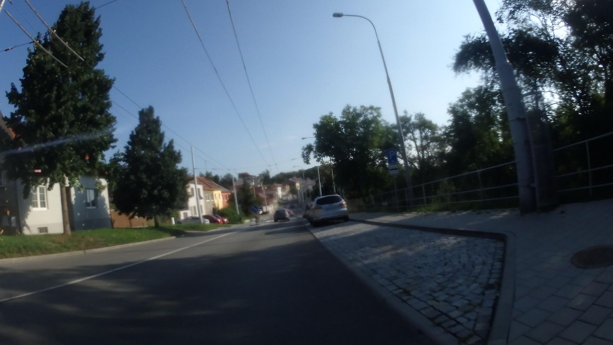 Street view of Nový Lískovec