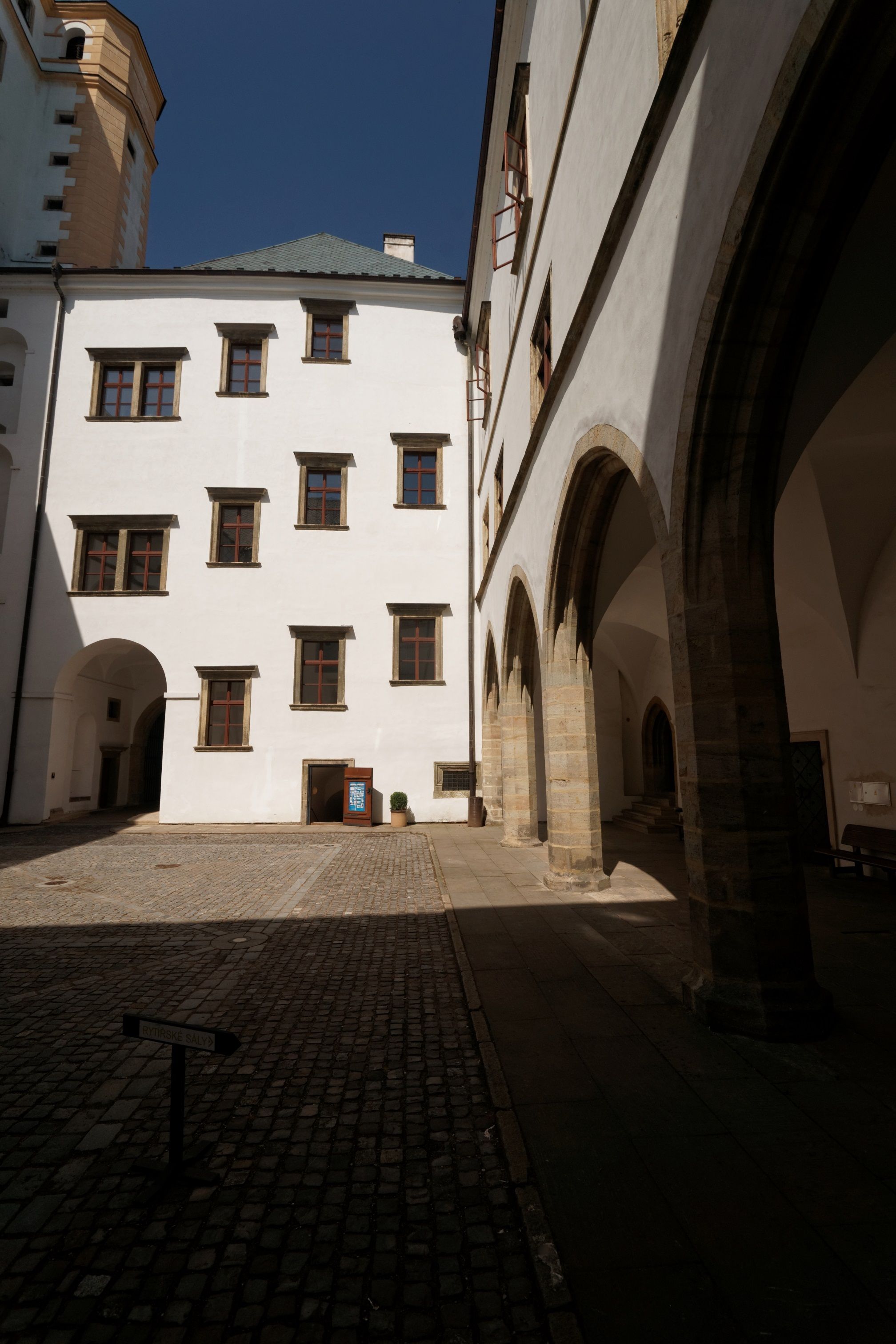 Street view of Pardubice