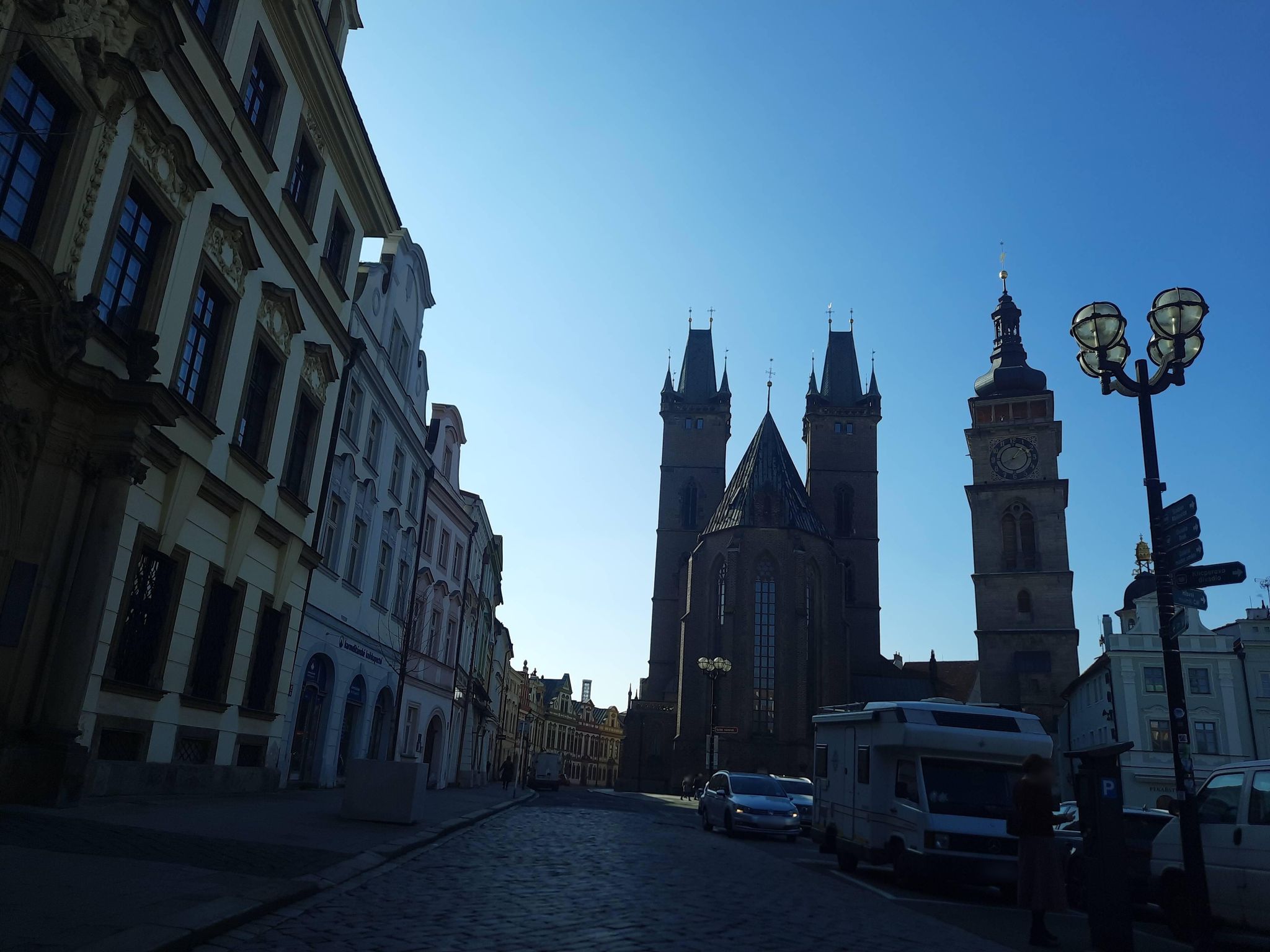 Street view of Hradec Králové