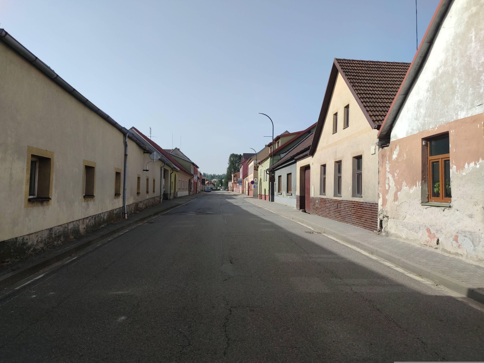 Street view of Kunžak