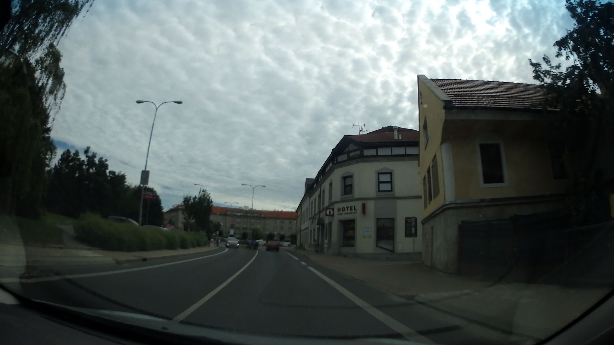 Street view of Šumperk