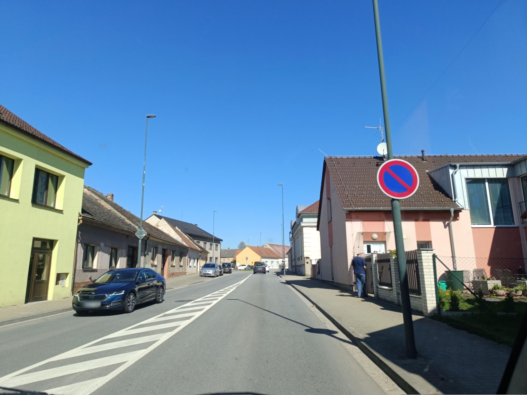 Street view of Lomnice nad Lužnicí