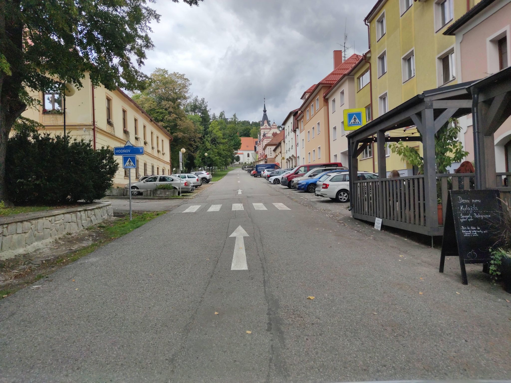 Street view of Horní Planá