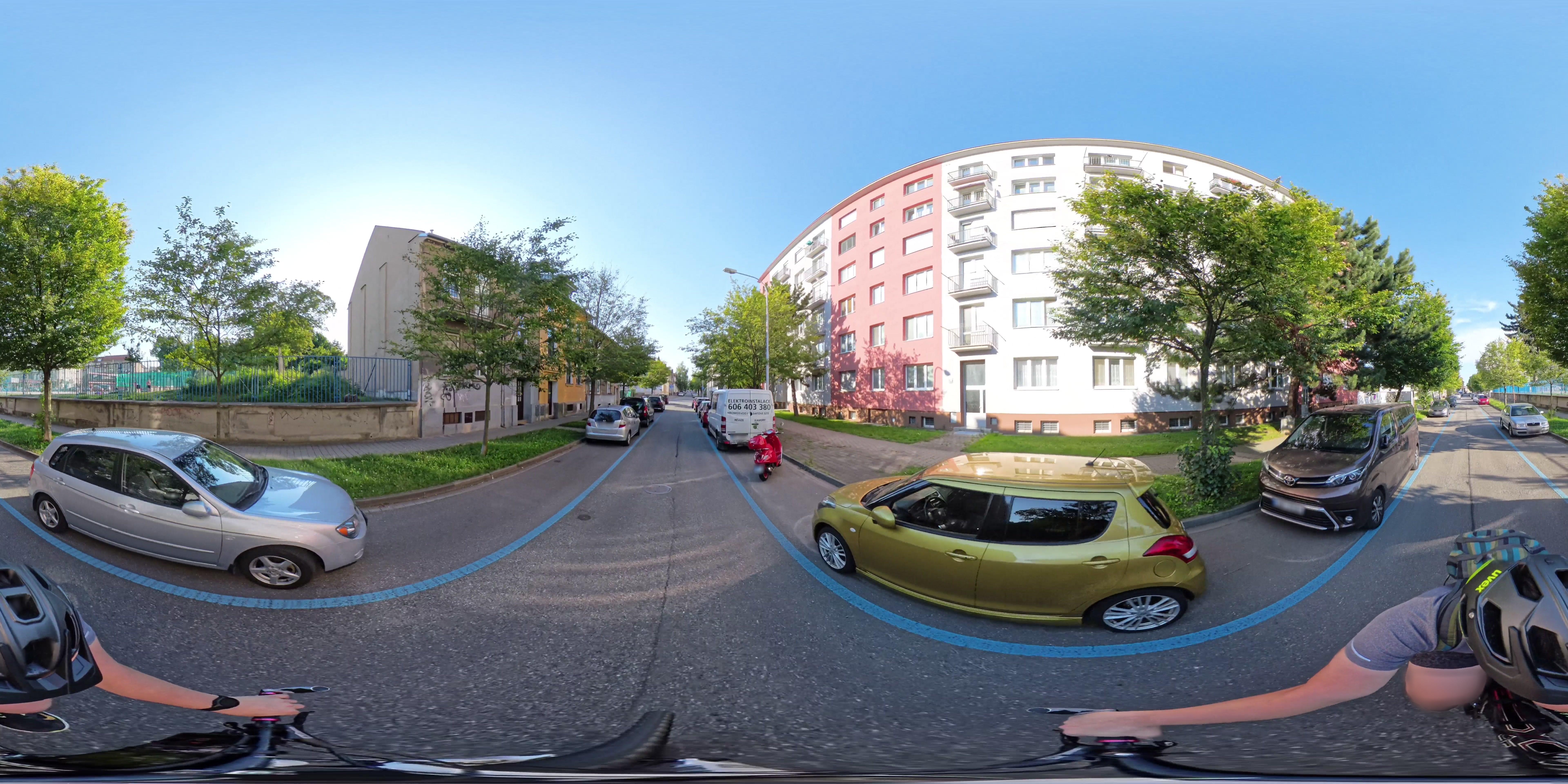Street view of Královo Pole