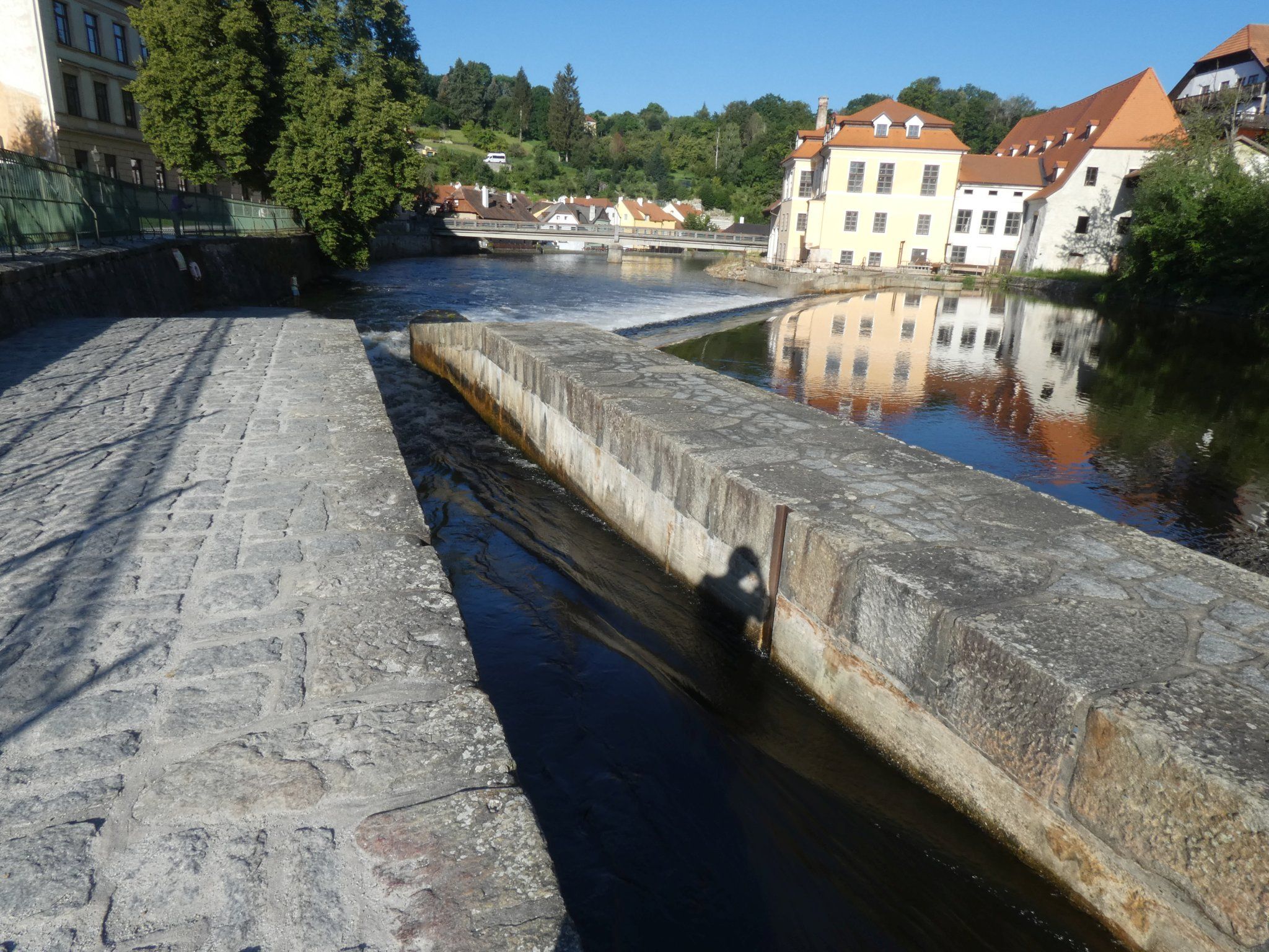 Street view of Český Krumlov