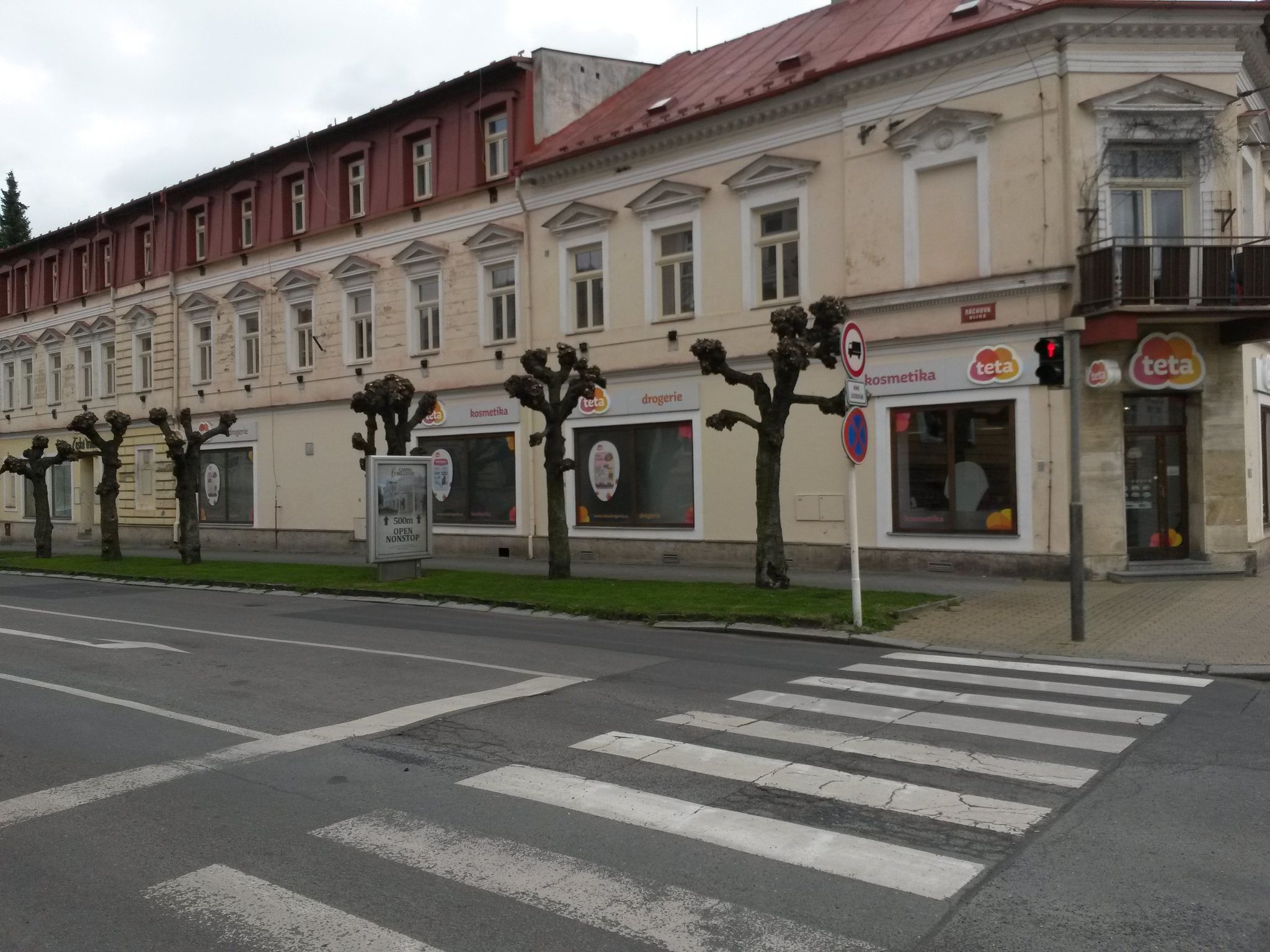 Street view of Mariánské Lázně
