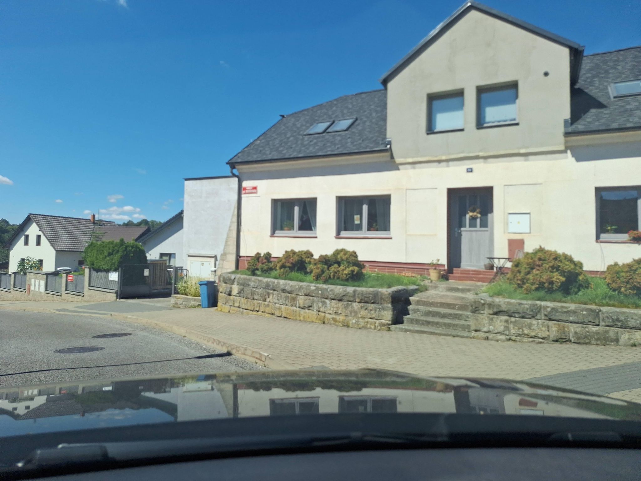 Street view of Rovensko pod Troskami