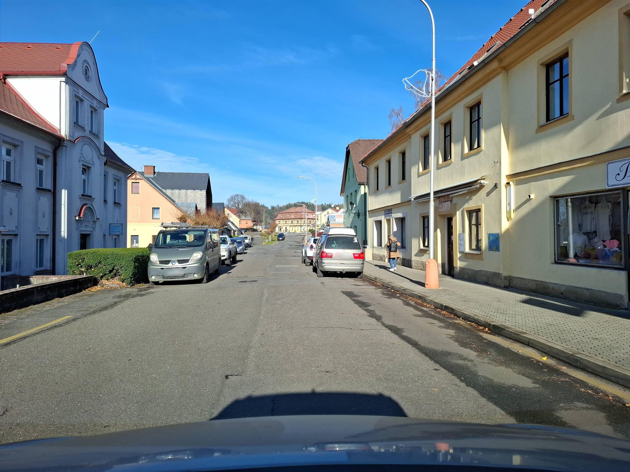 Street view of Hejnice