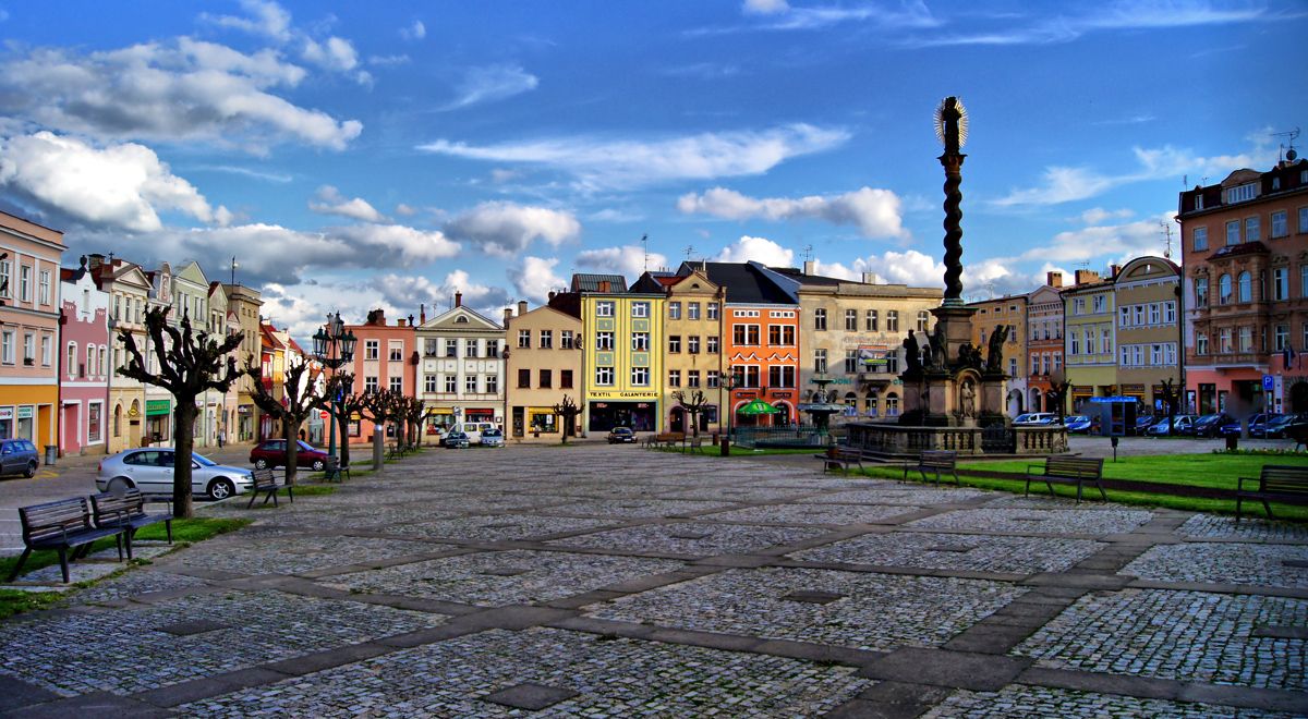 Street view of Broumov
