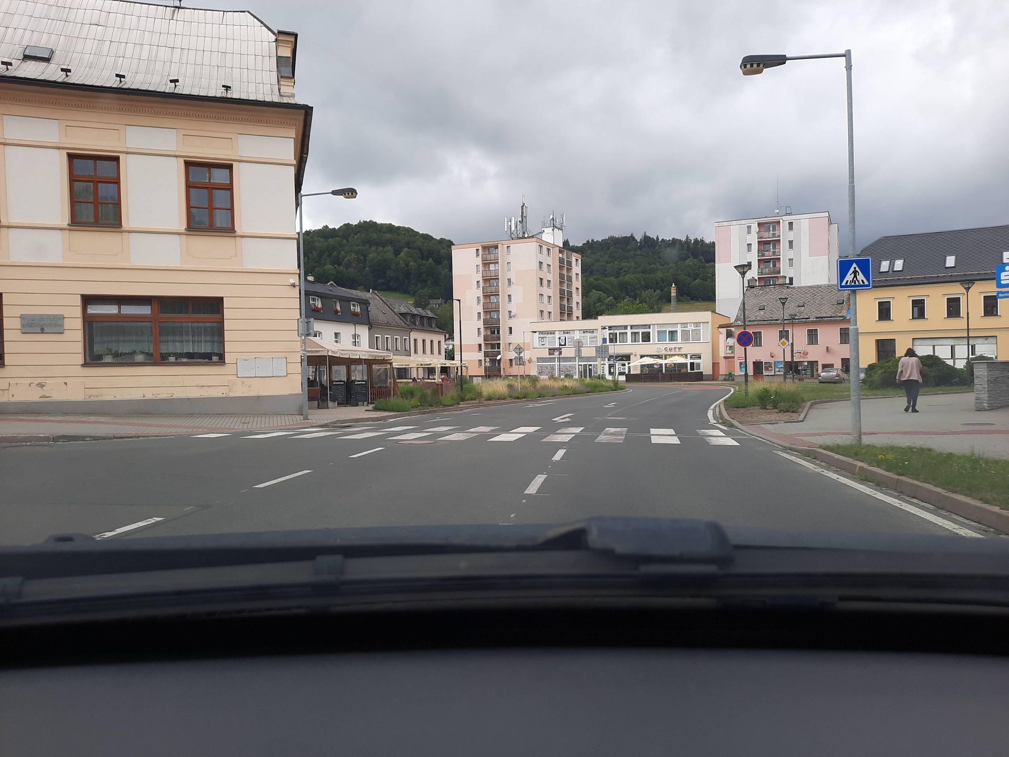 Street view of Jeseník