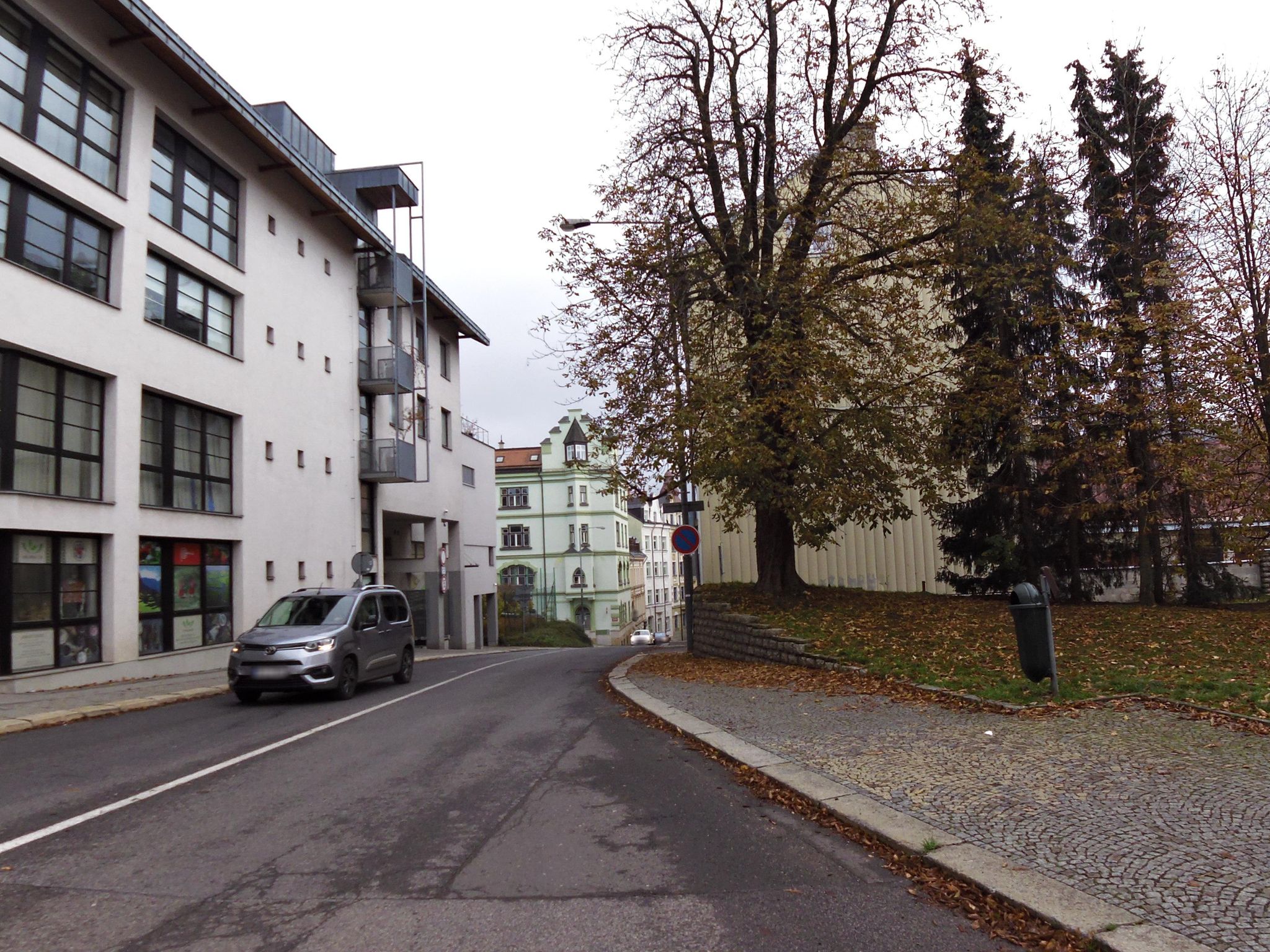 Street view of Jablonec nad Nisou